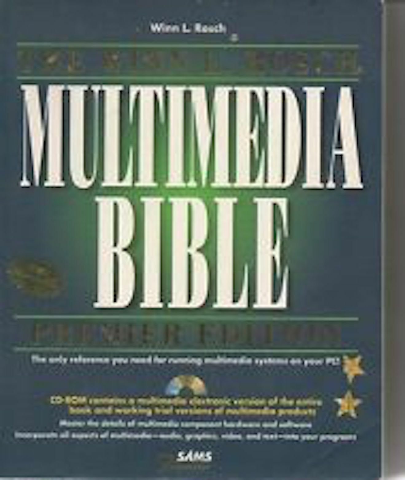 Winn L. Rosch Multimedia Bible 1995 Softcover with CD ROM of the entire text