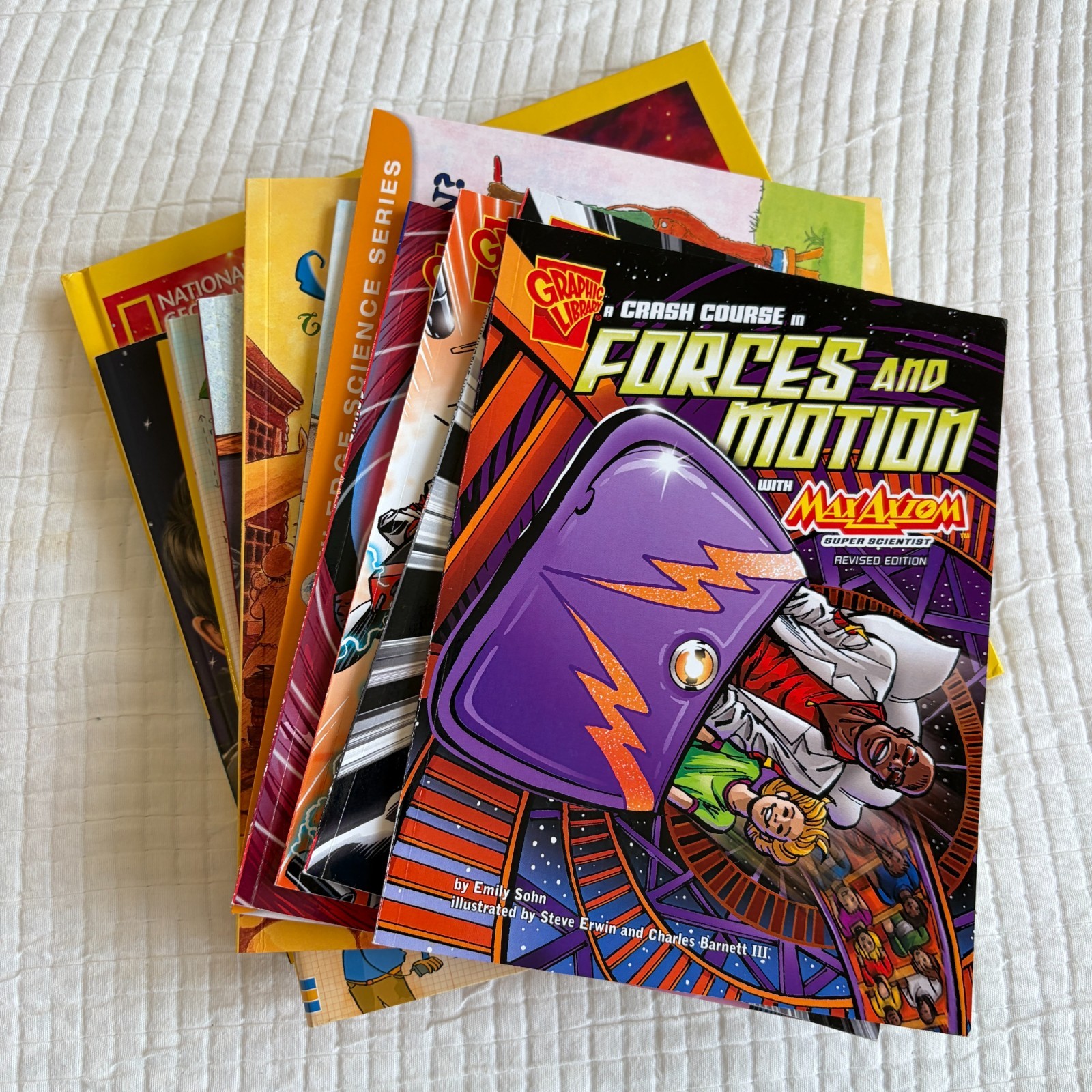 NOEO Physics 1 Homeschool Curriculum Complete Book Set 13 Books Science Lot