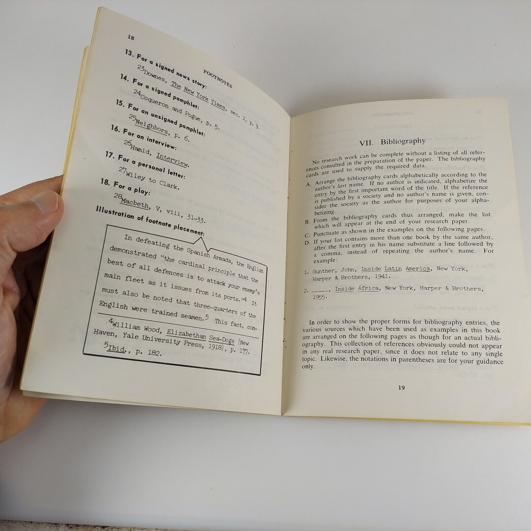 Preparing the Research Paper Second Edition College Entrance Publications 1957