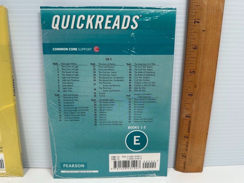 Quickreads CD Level E Books 1-3 Read Along Professionally Speaking on Fluency