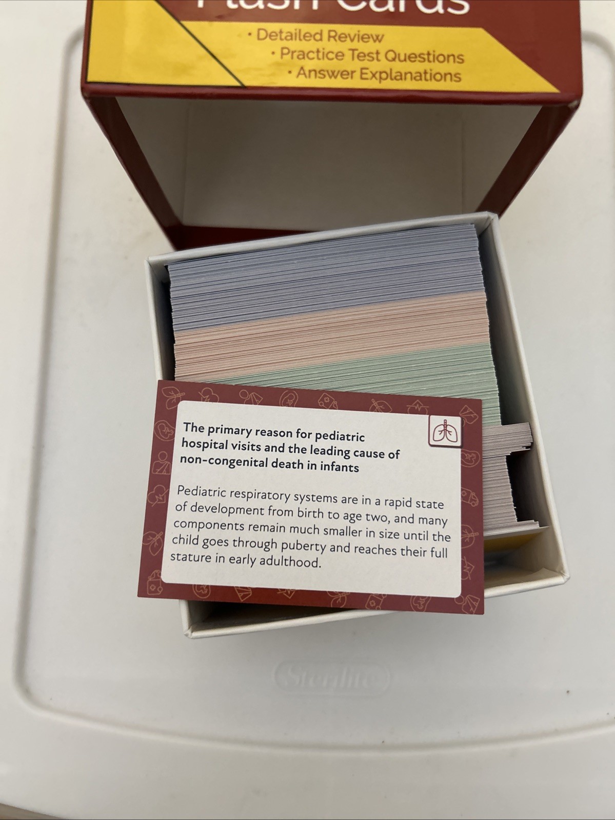 EMT Flash Cards Test Prep Books Practice Test Questions Open Box