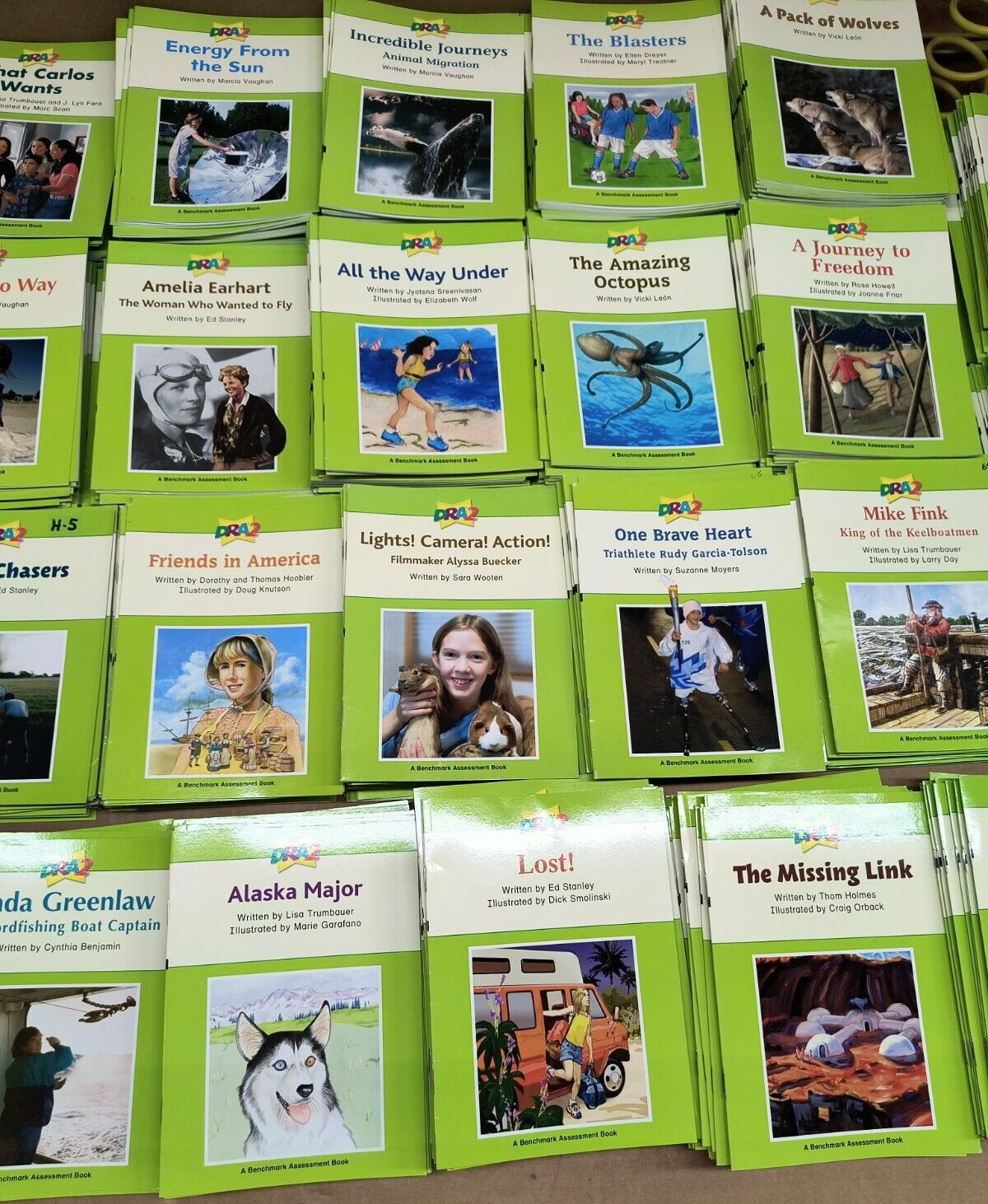 28 Pearson DRA2 Developmental Reading Assessment Grade 4-8 Reader Books