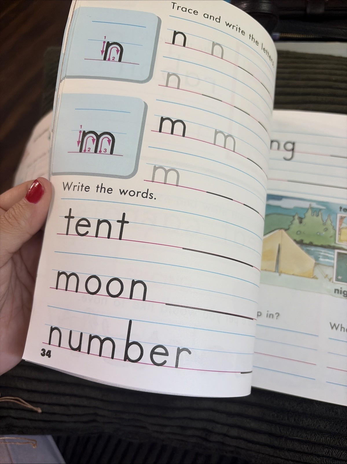 Zaner Bloser HANDWRITING Basic Skills & Application Book 1 Workbook