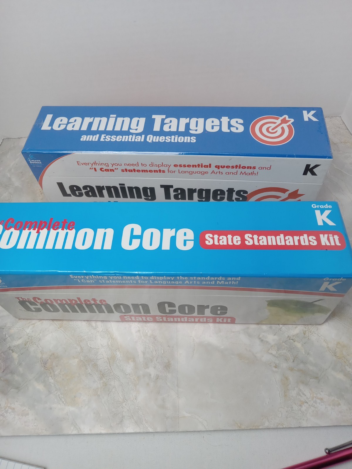 Learning Targets and Essential Questions & Common Core State Standard Grade K