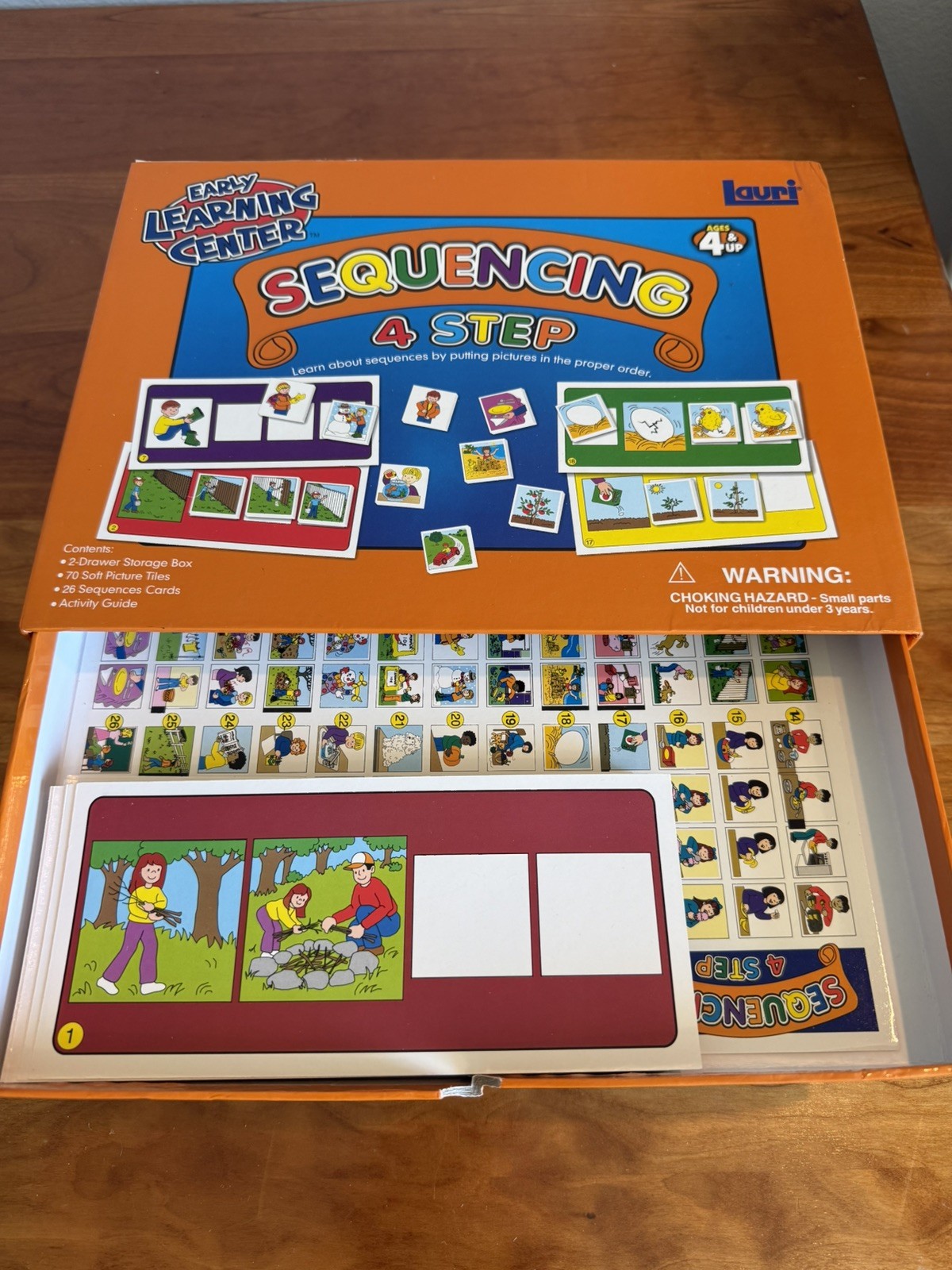 Lauri Early Learning Center Sequencing excellent, complete set, out of print