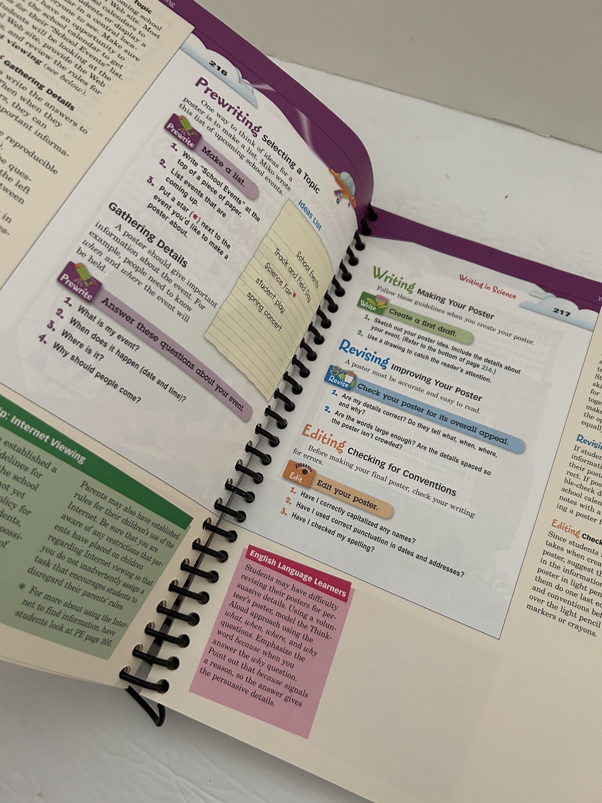Write Source California Teacher’s Edition Grade 3 English Writing Textbook