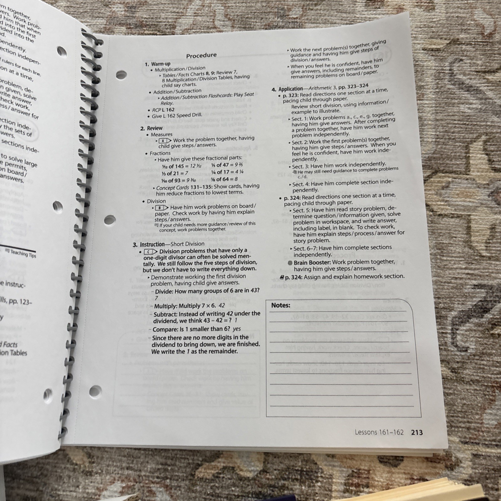 Abeka Arithmetic 3 Sixth Edition Plus Flash Cards