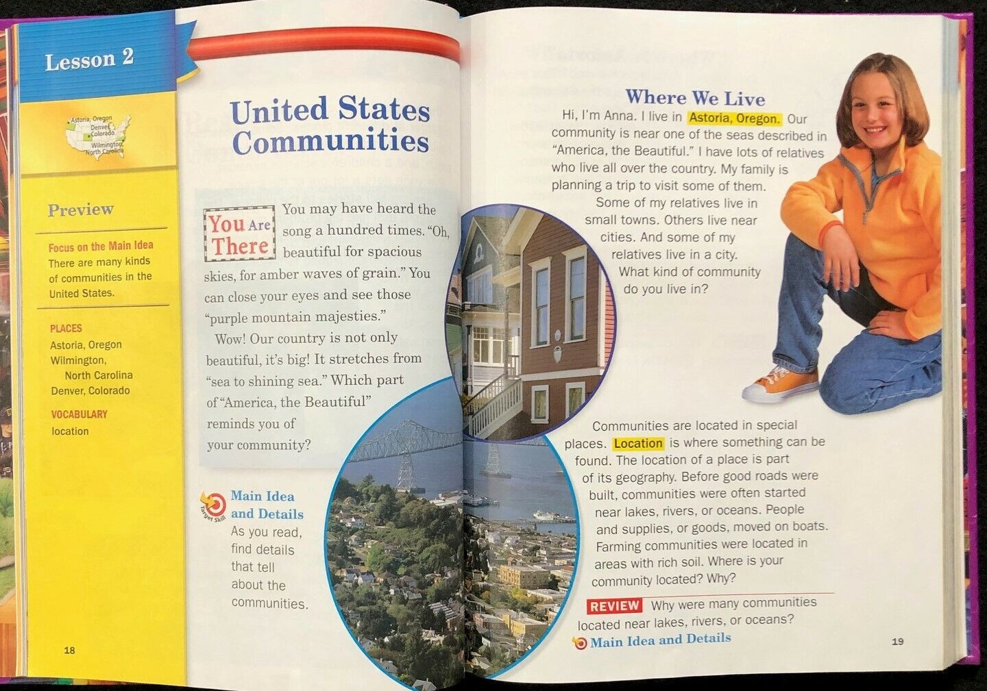 3rd Grade – Social Studies COMMUNITIES – Student Textbook (2005, Foresman)
