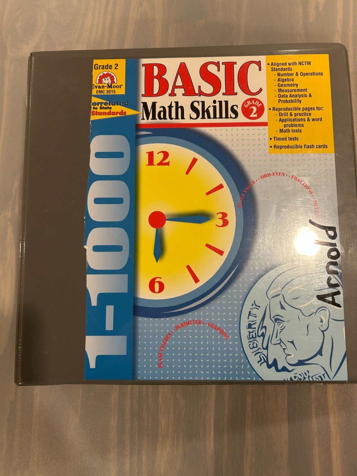 Basic Math Skills Ser.: Basic Math Skills Grade 2 by Evan-Moor