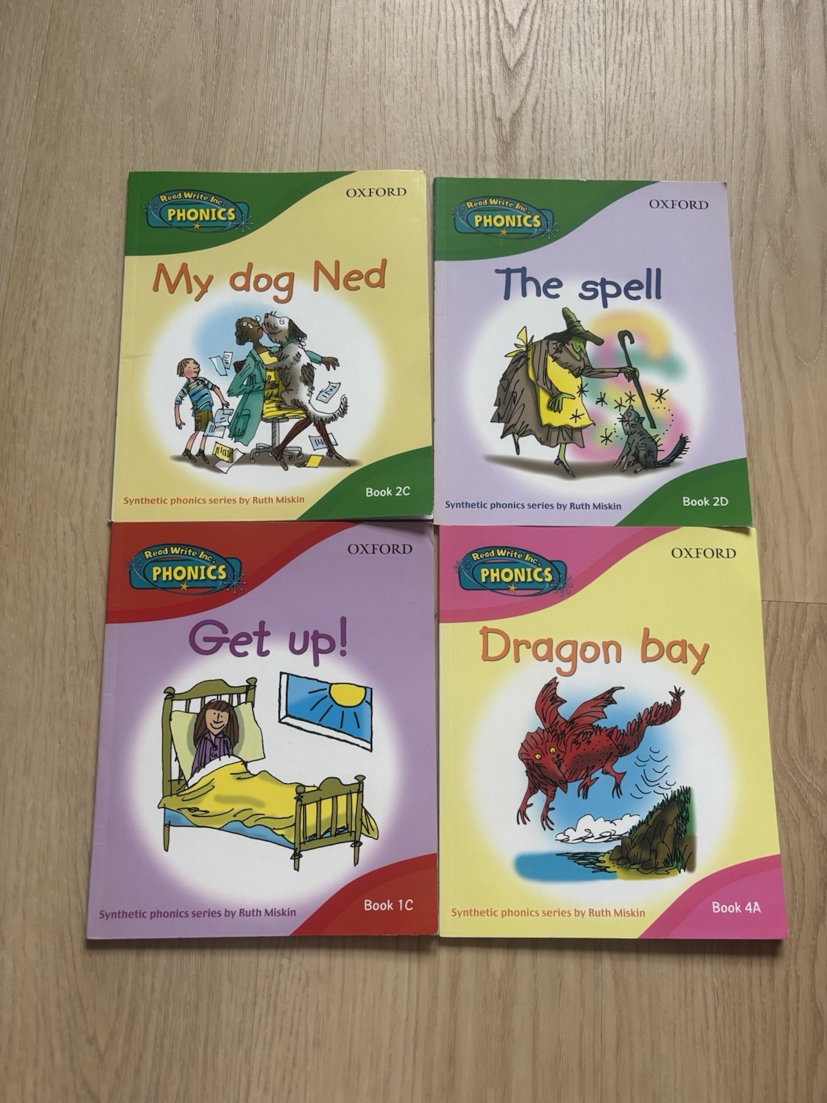 Read Write Inc Phonics Books Bundle x4 Ruth Miskin Oxford Kids Reading Levels