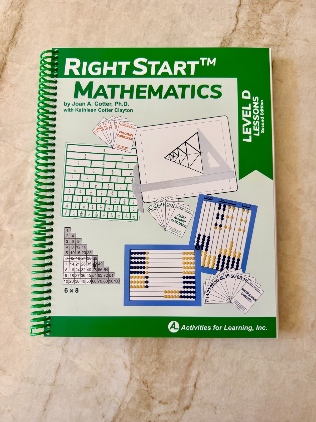 🧮 RightStart Math Level D – Teacher Manuel – Brand New