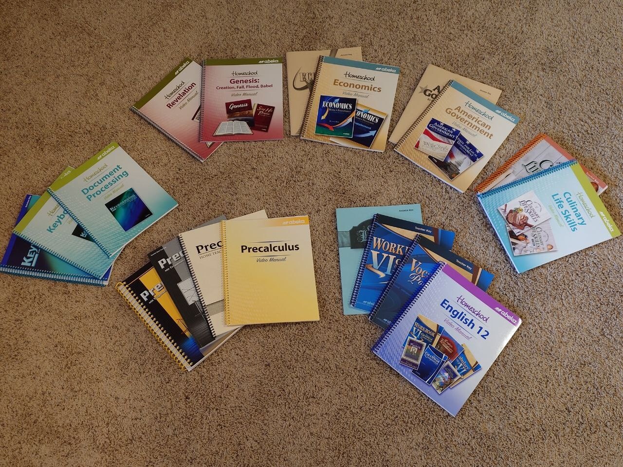 Abeka 12th Grade Video Manuals and Answer Keys
