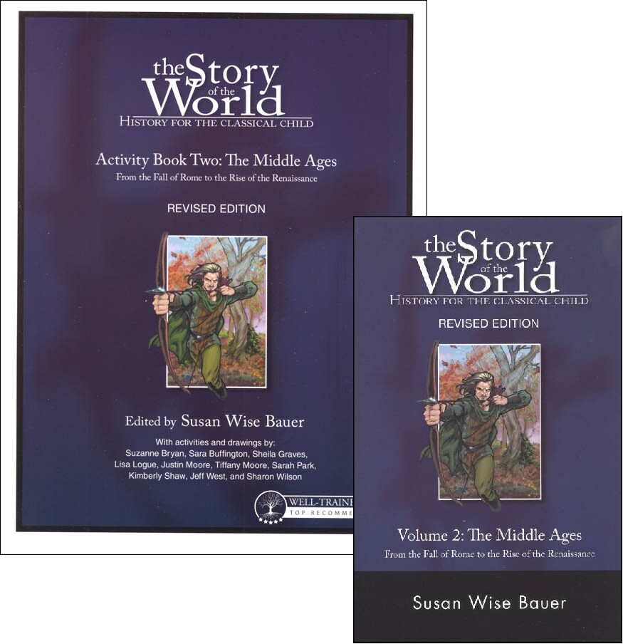Susan Wise Bauer – Story of the World 2: Middle Ages SET of 2- Book & Activity