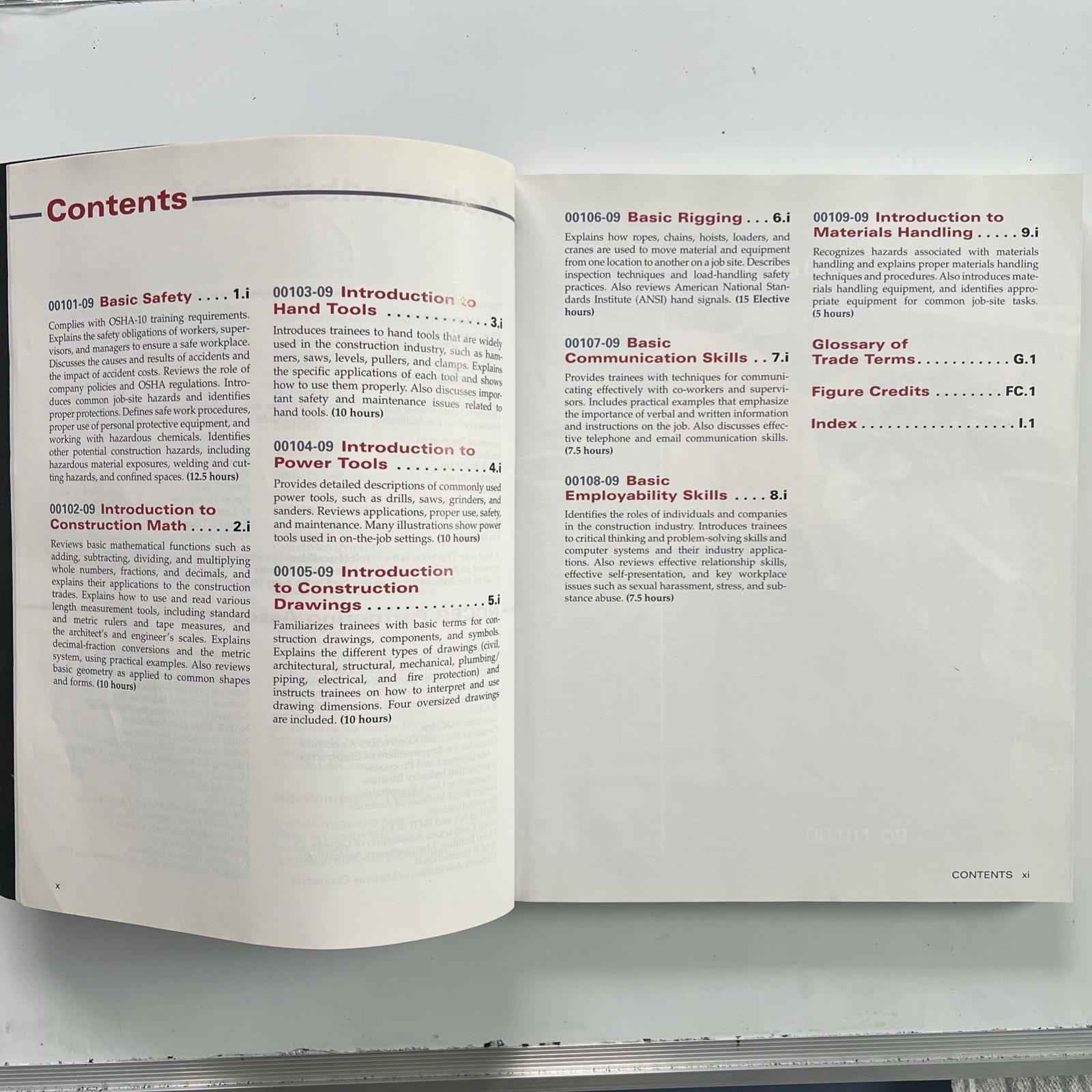 NCCER Contren Core Curriculum Trainee Guide Introductory Craft Skills 4th Ed Pe…