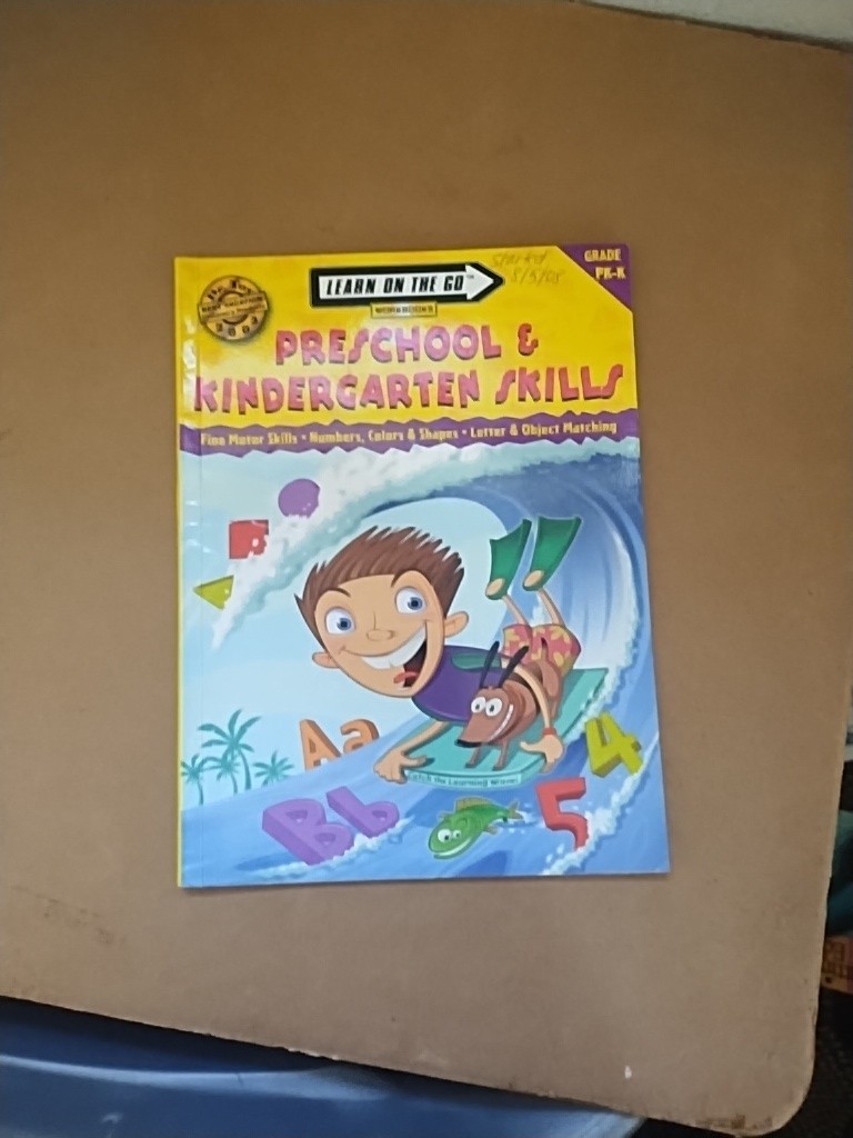 PRESCHOOL and KINDERGARTEN skills Lean on the go workbooks Learning Horizons