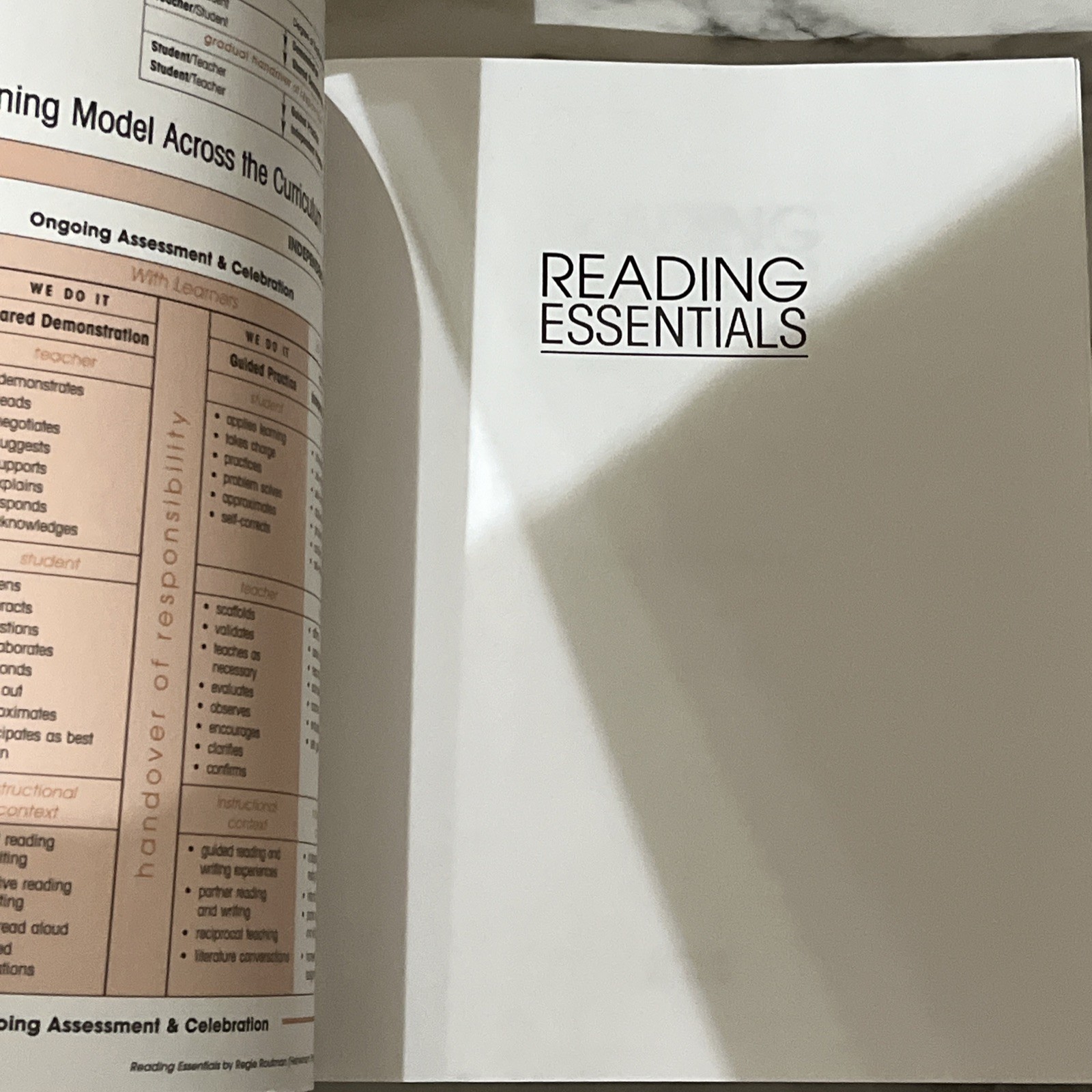 Reading Essentials: The Specifics You Need to Teach Reading Well Regie Routman