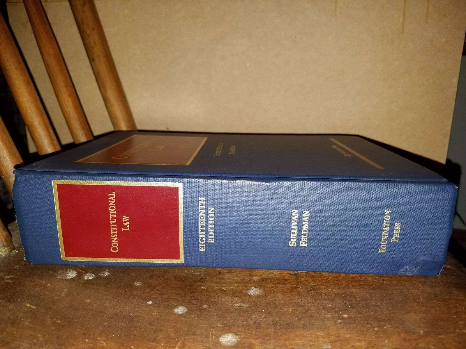 Constitutional Law Casebook Eighteenth Edition Kathleen Sullivan