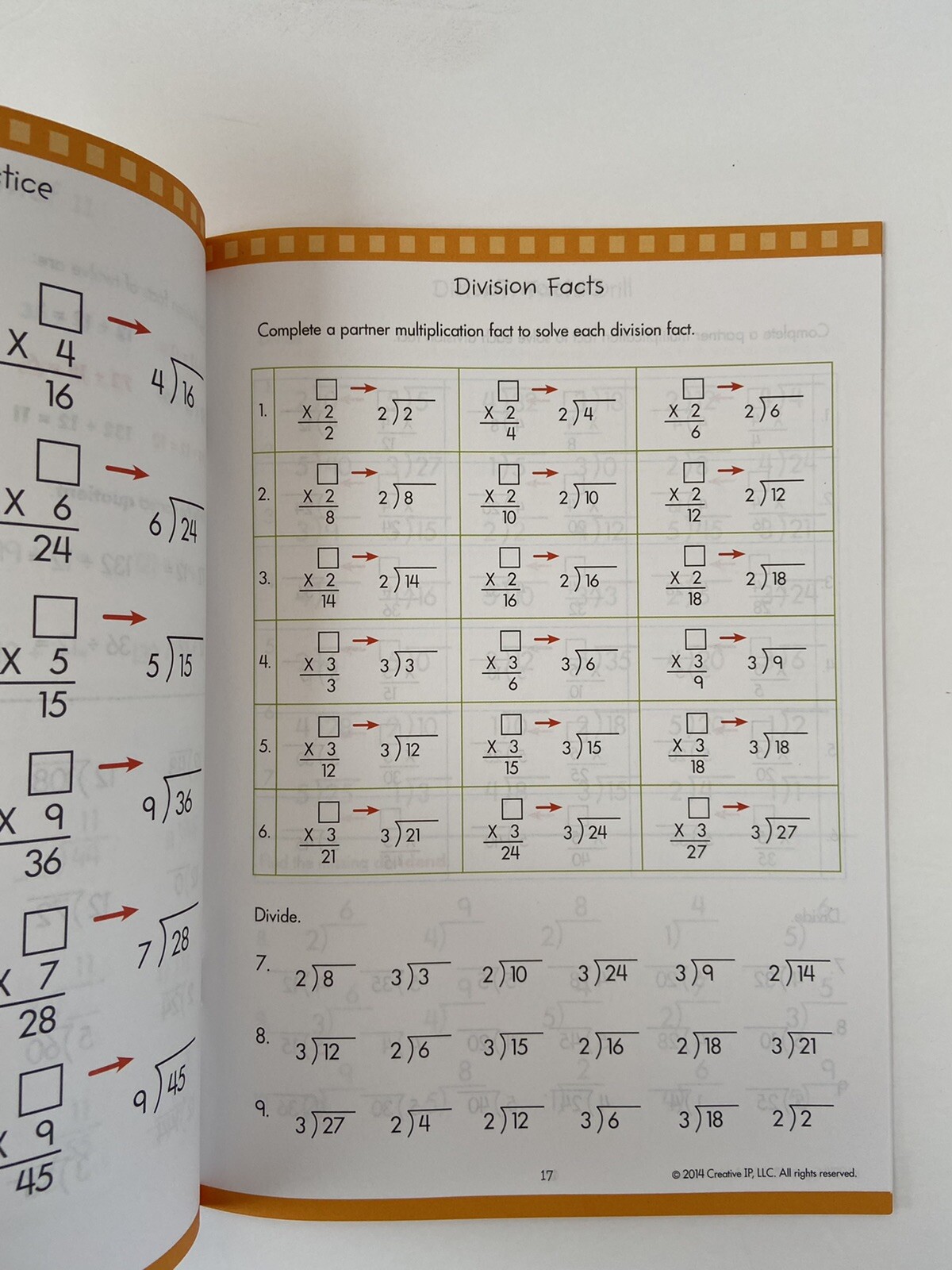 4pc Math FLASH CARDS Multiplication & Division Workbooks 3rd Grade Homeschool