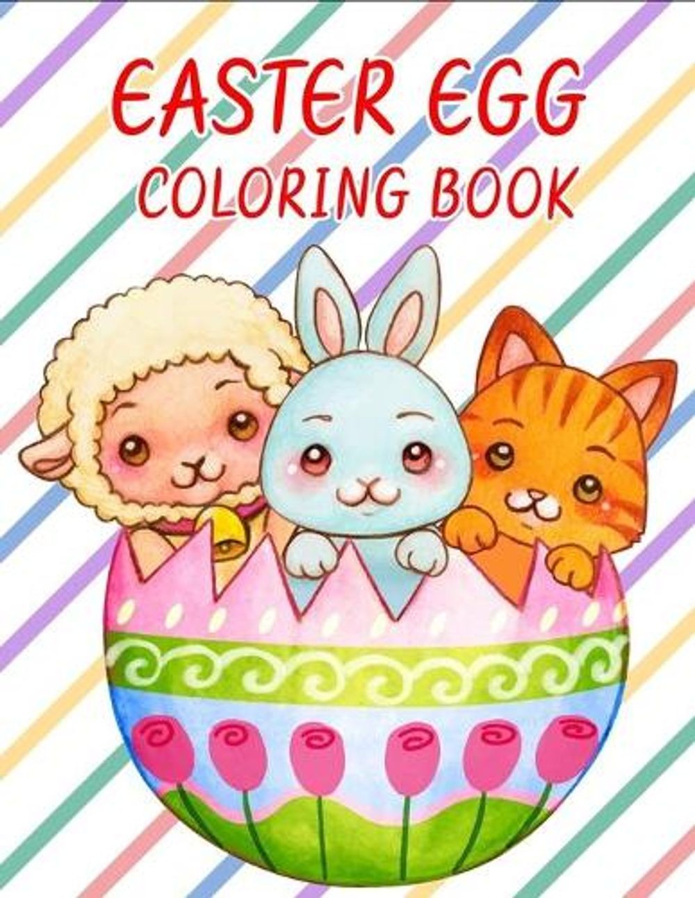 Easter egg coloring book: A Fun Coloring Book for kids by Cetuxim Merocon (Engli