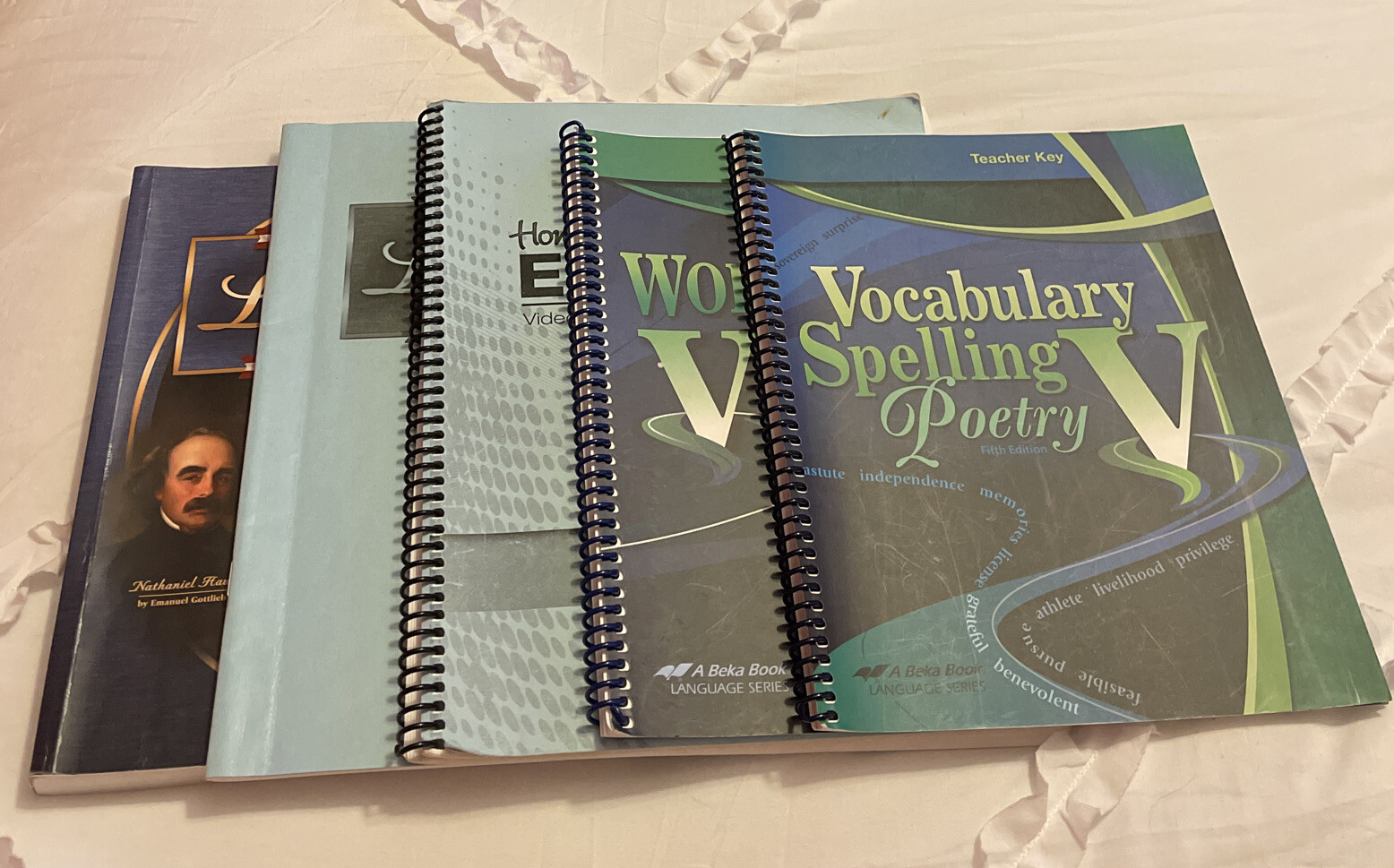 Used Abeka American Literature Books (x5) See Pics For More!!