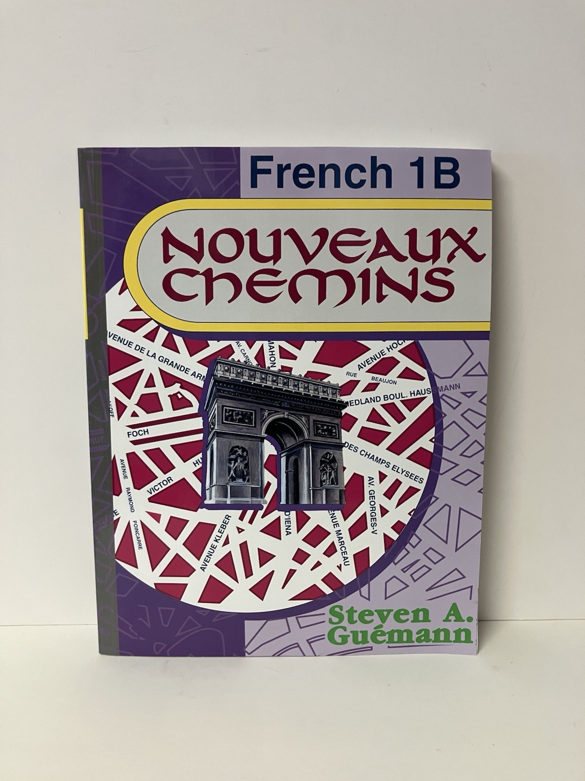 Abeka French 1B Nouveaux Chemins by Steven Guemann Student Workbook EUC