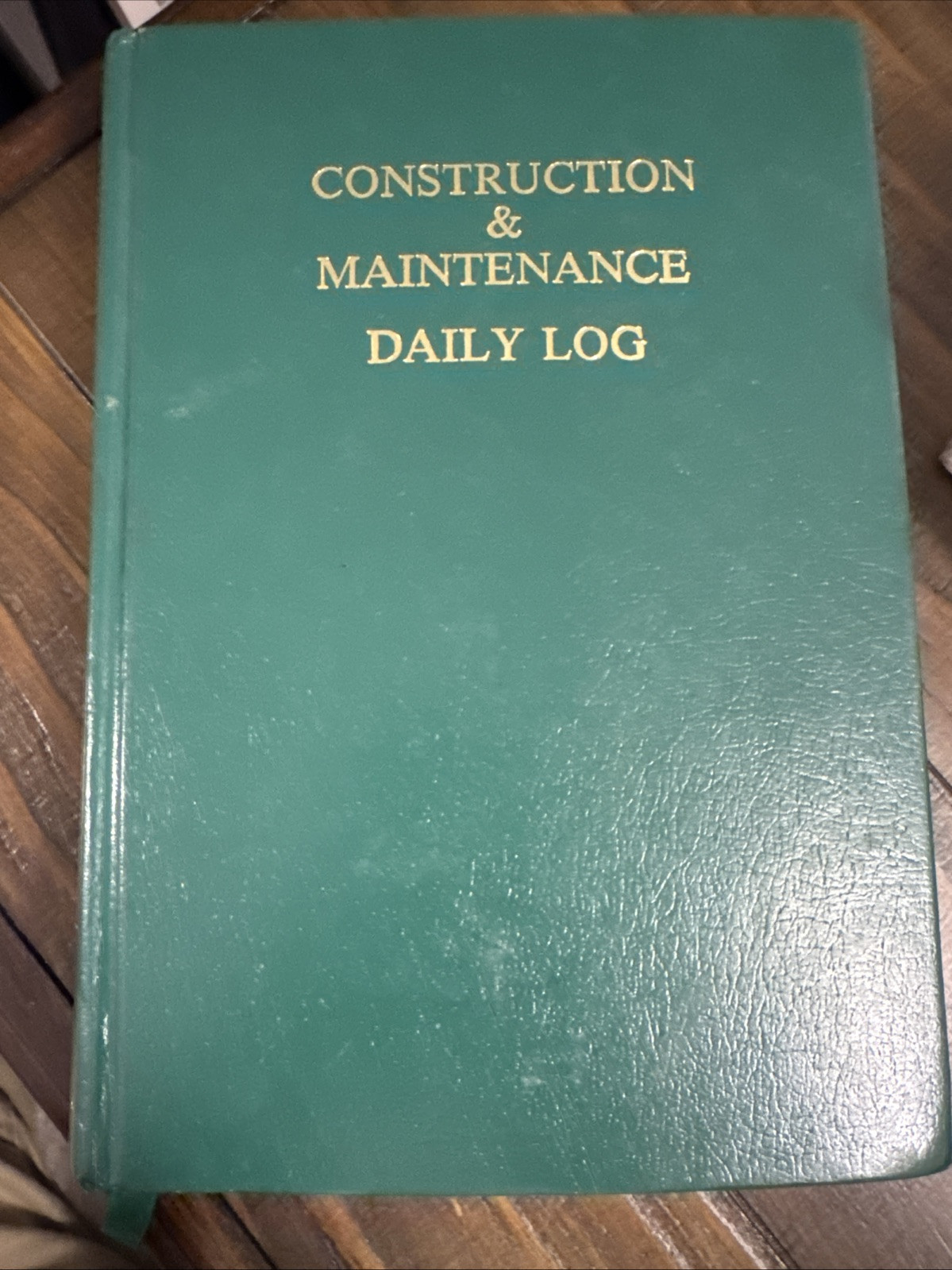 Construction & Maintenance Daily Log by Safety Meeting Outlines