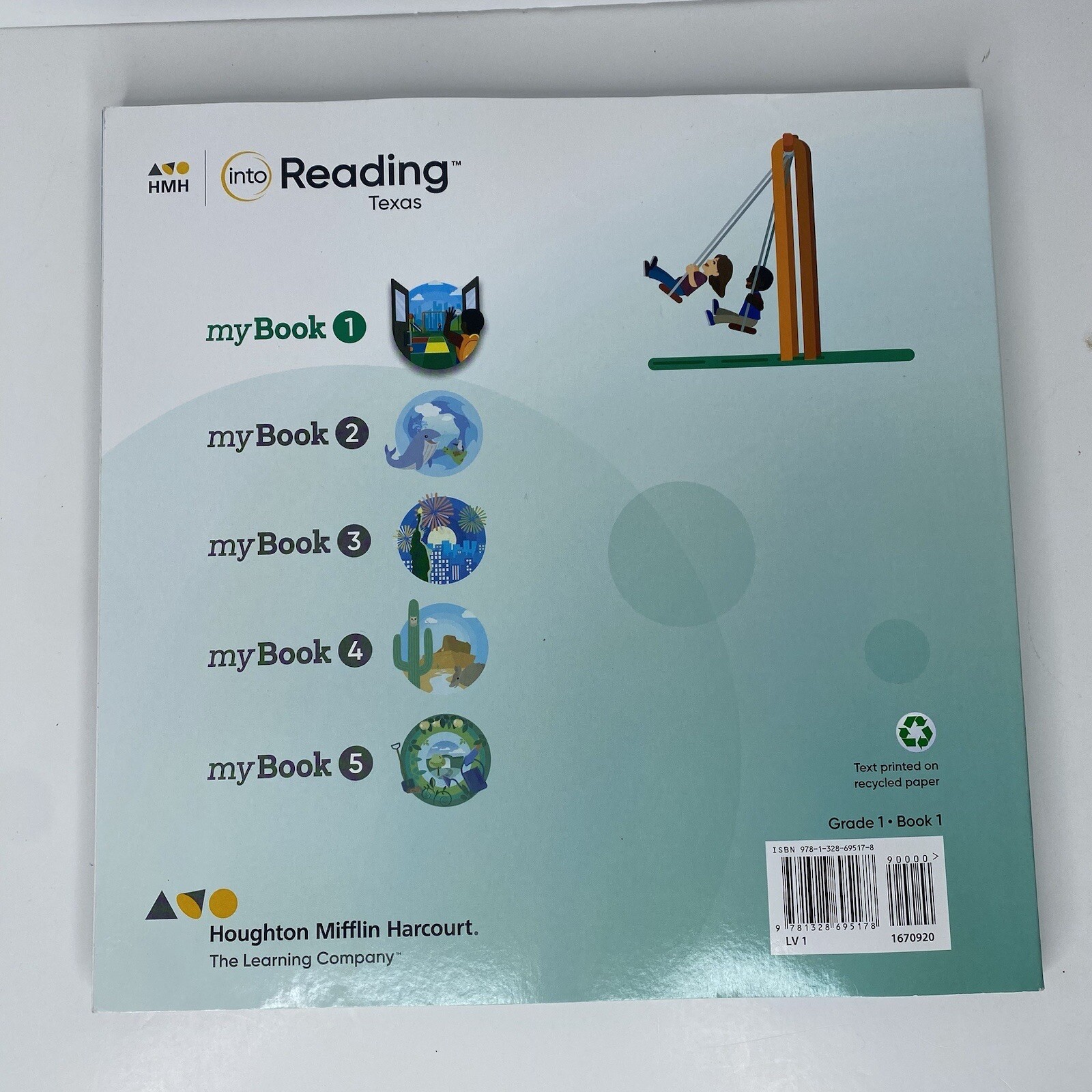 First Grade 1 HMH Into Reading Practice Workbook Text 1-3 Book Set My Book Texas