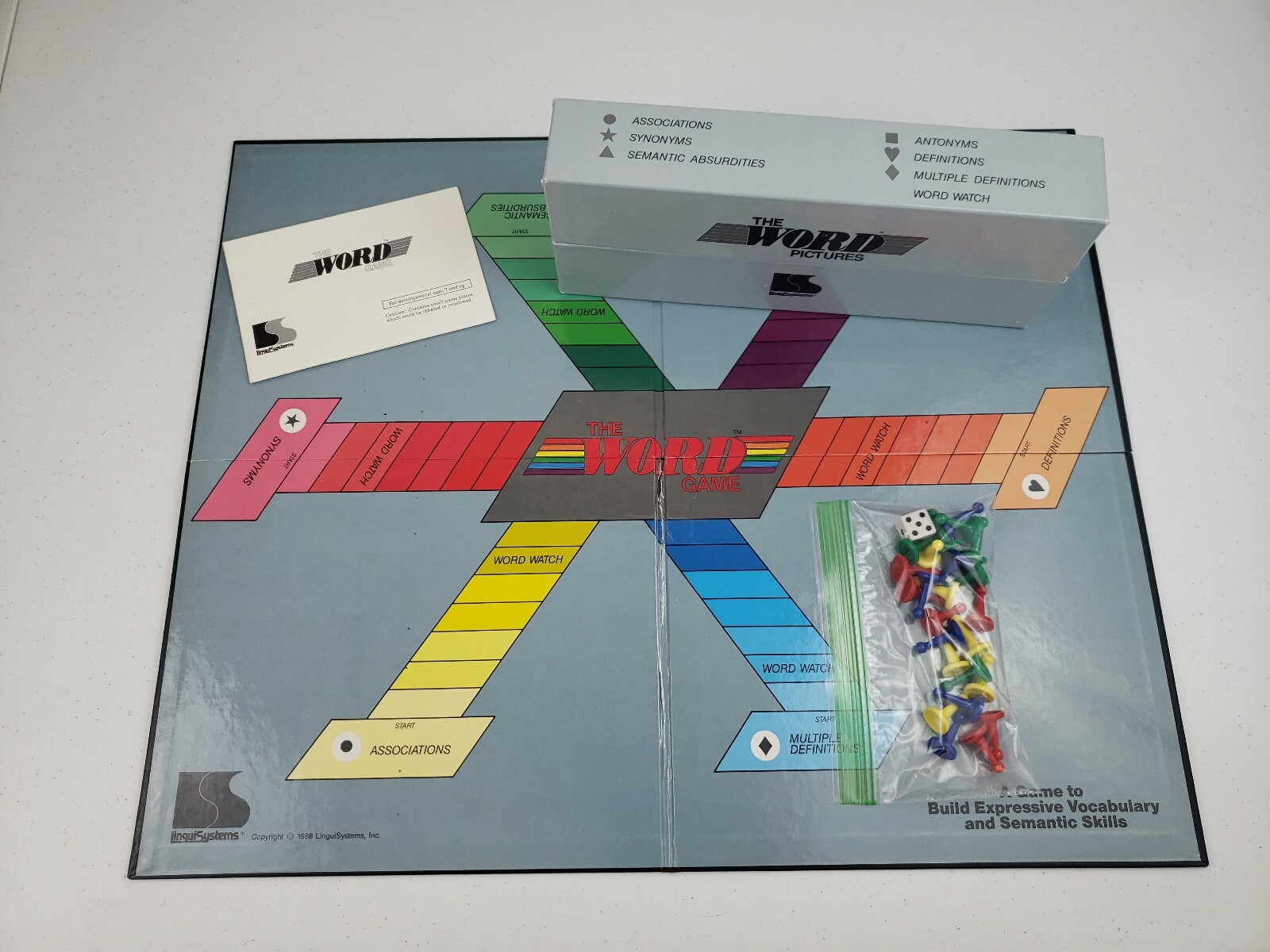 The Word Kit Program for Expressive Vocabulary LinguiSystems Learning Game CMPLT