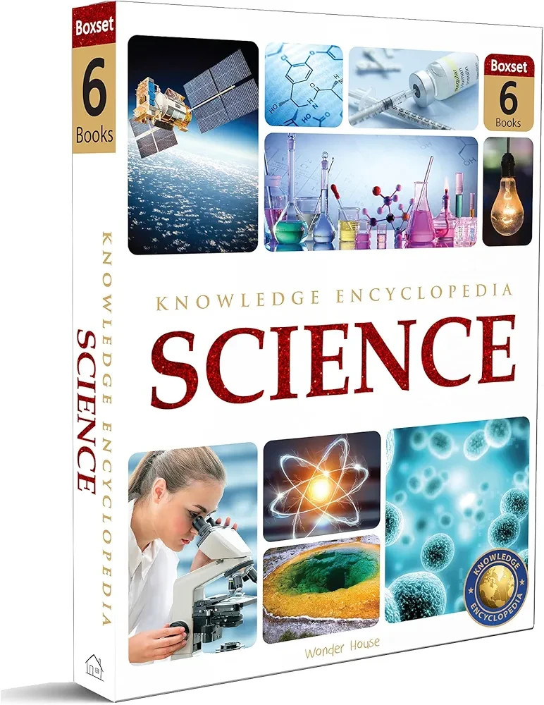 Science Knowledge Encyclopedia for Children : Collection of 6 Books (Box Set)