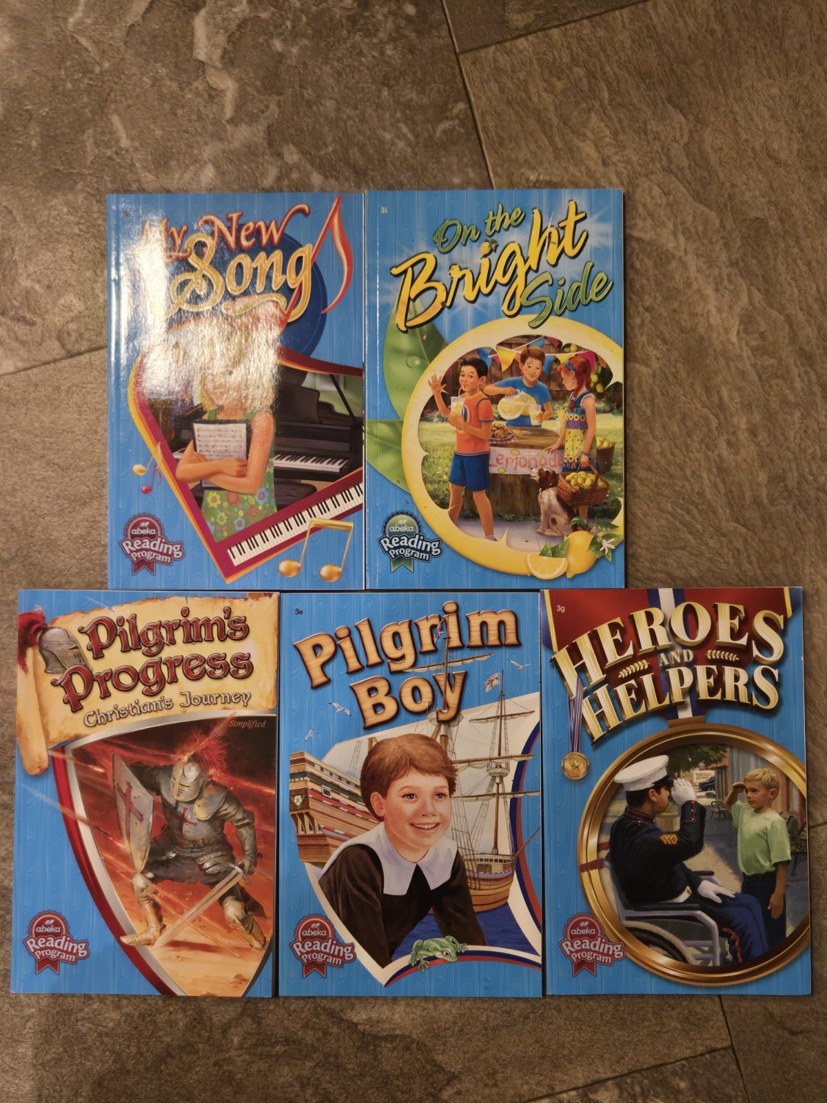 Abeka 3rd Grade 5 Student Readers Homeschool Books