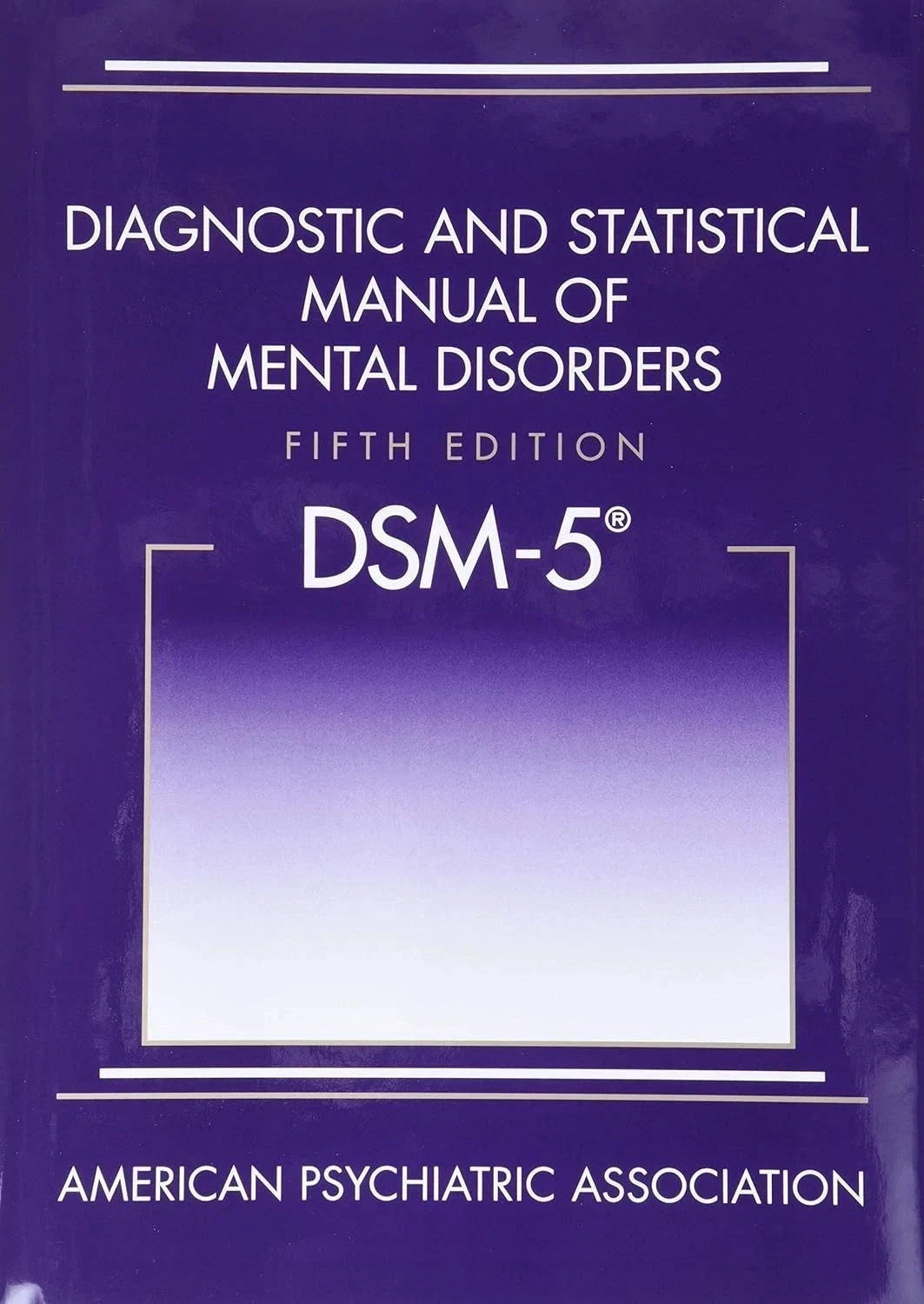 DSM 5 Diagnostic and Statistical Manual of Mental Disorders paperback Free Ship