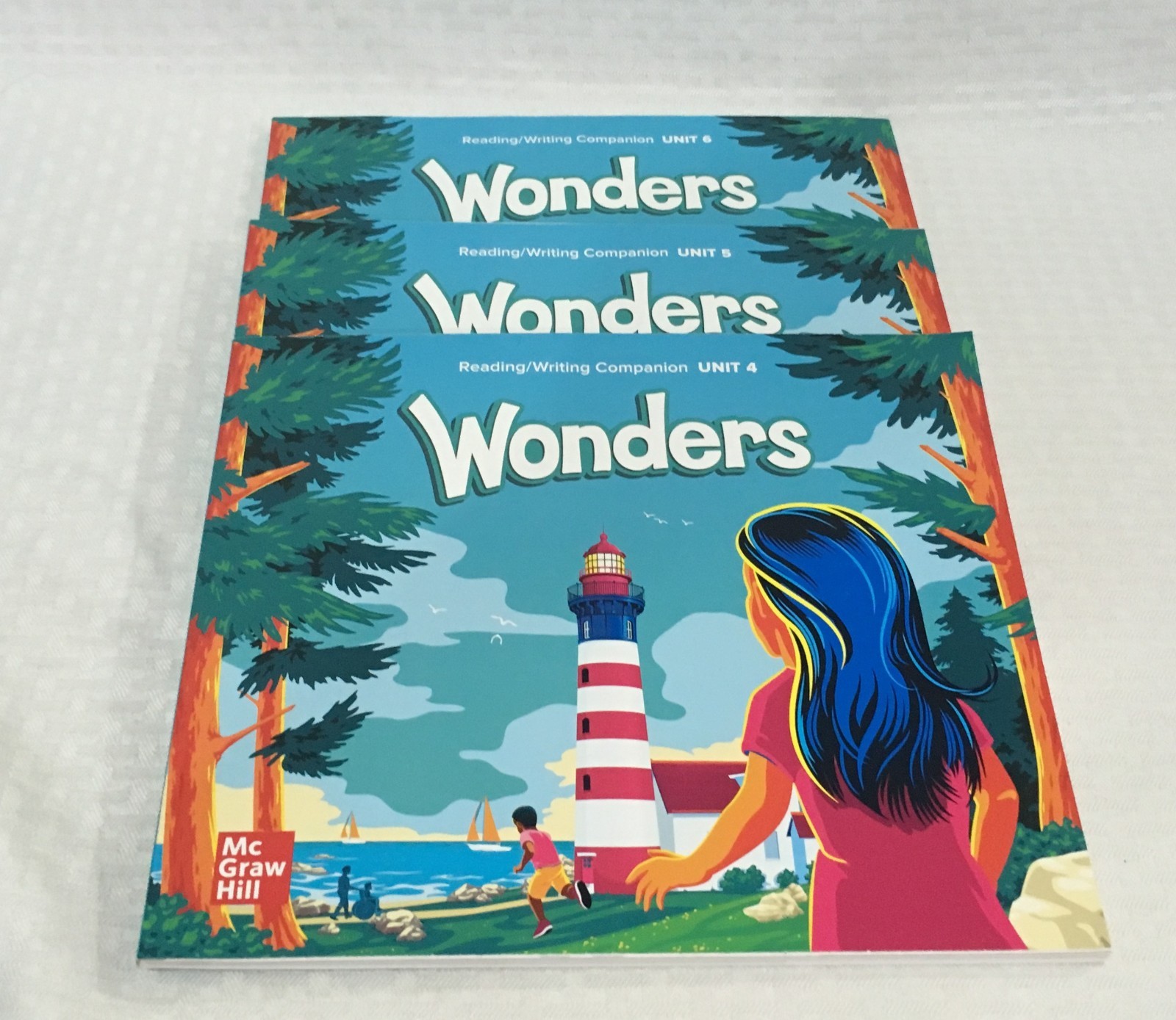 MCGRAW HILL WONDERS READING / WRITING COMPANION WORKBOOKS GRADE 2 UNIT 4, 5 & 6