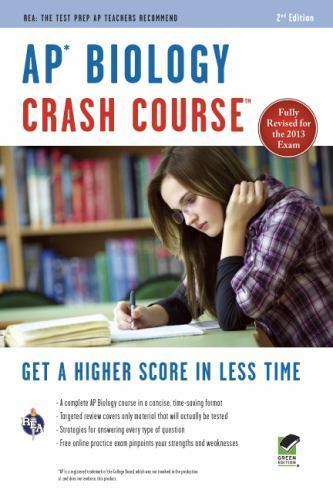Ap(r) Biology Crash Course, 2nd Ed., Book + Online