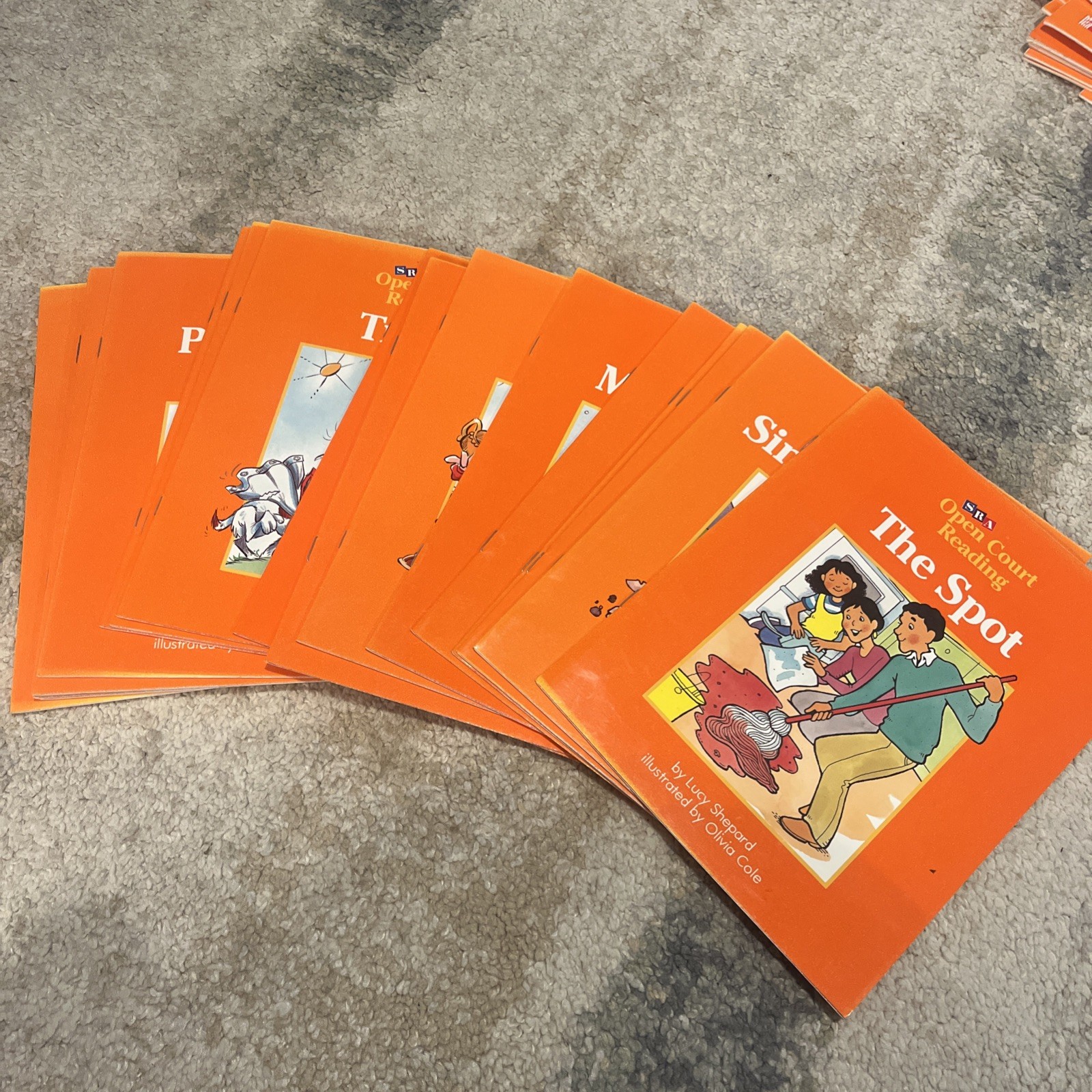 SRA Open Court Reading, Level B – Set 1, McGraw Hill – Some Edges Faded 20 Books