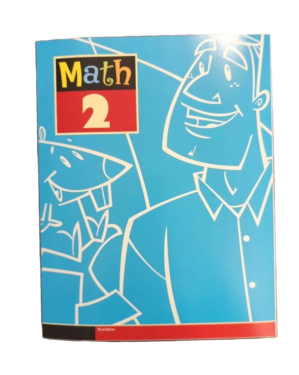 BJU Bob Jones MATH 2 Student worktext 3rd Edition 281618 New Workbook 2nd Grade