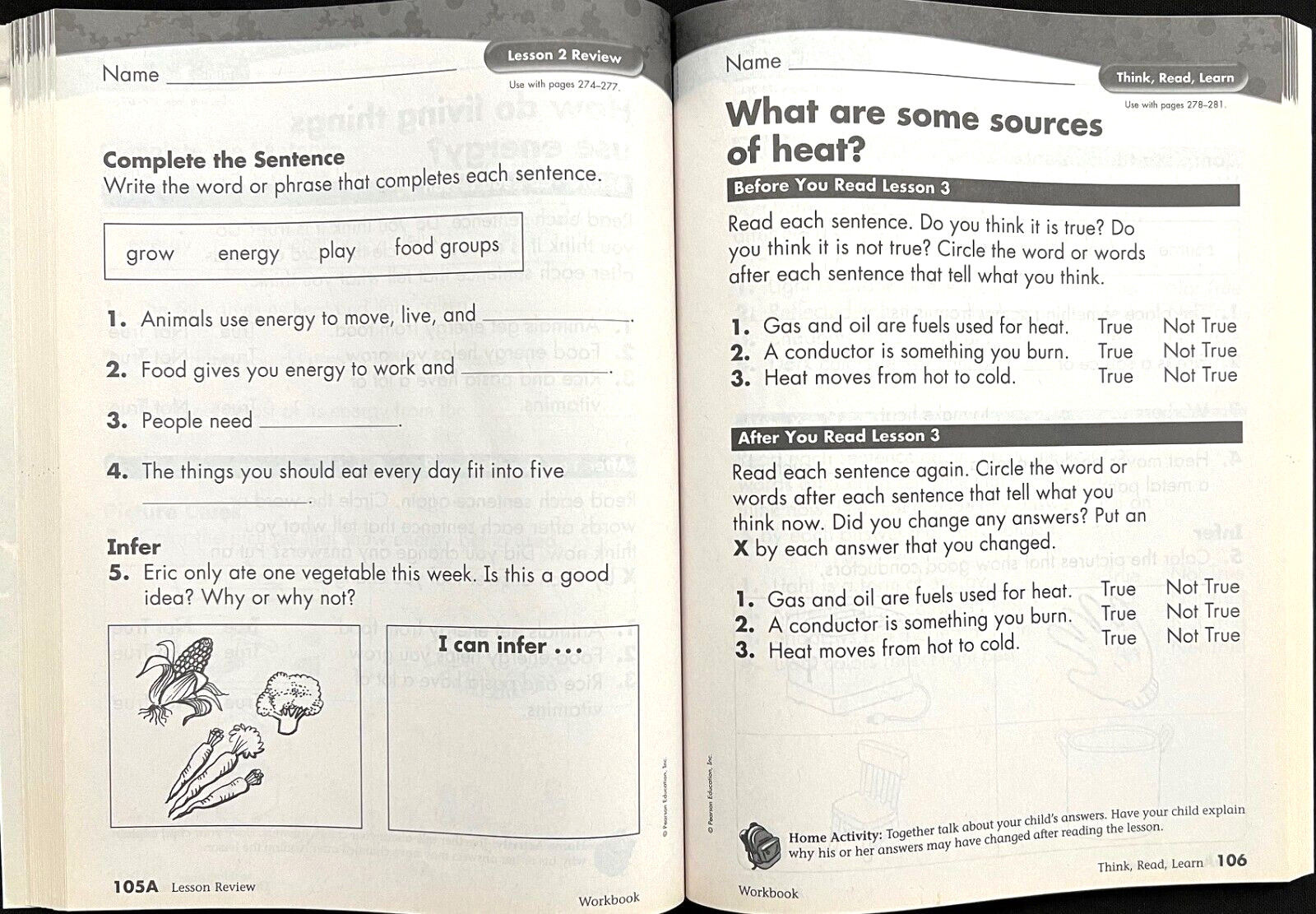 2nd Grade – SCIENCE – WORKBOOK – TEACHER GUIDE (2006, Scott Foresman)