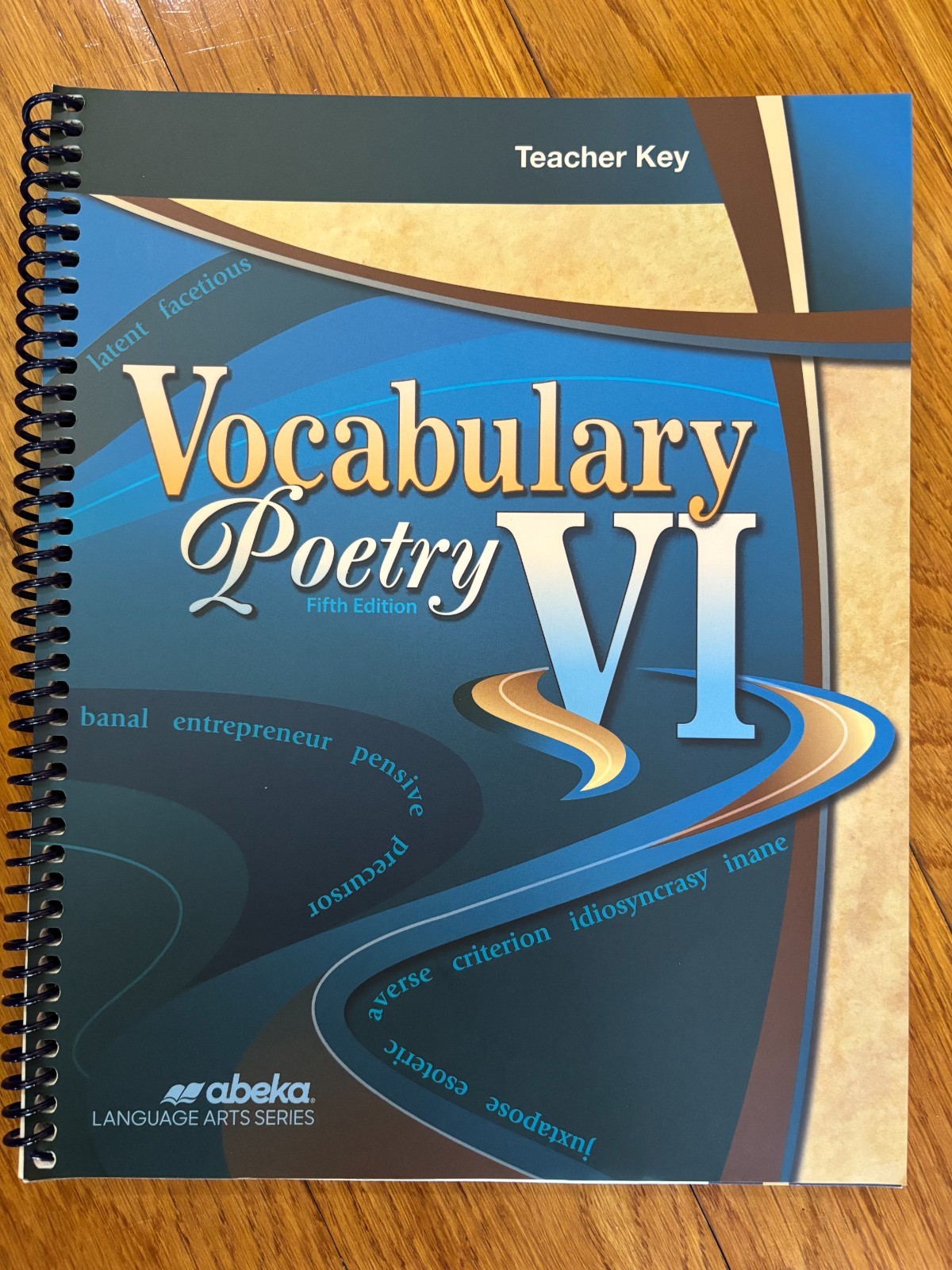 BRAND NEW!! Abeka Vocabulary & Poetry VI Teacher’s Key – Grade 12