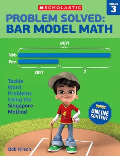 Problem Solved: Bar Model Math: Grade 3:…, Krech, Bob