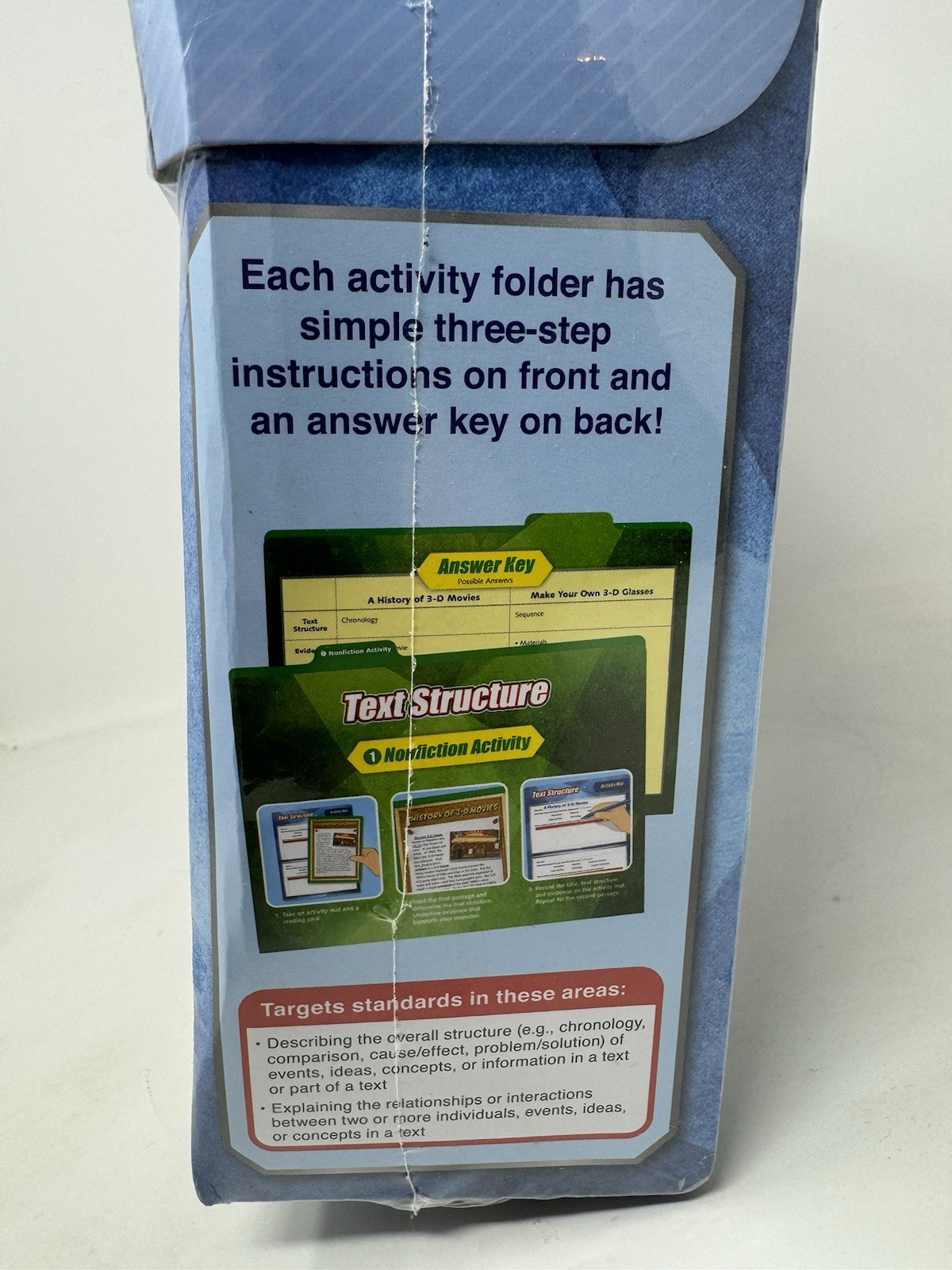 Lakeshore Text Structure Finding Evidence Comprehension Kit – Grades 4-5 Box NEW