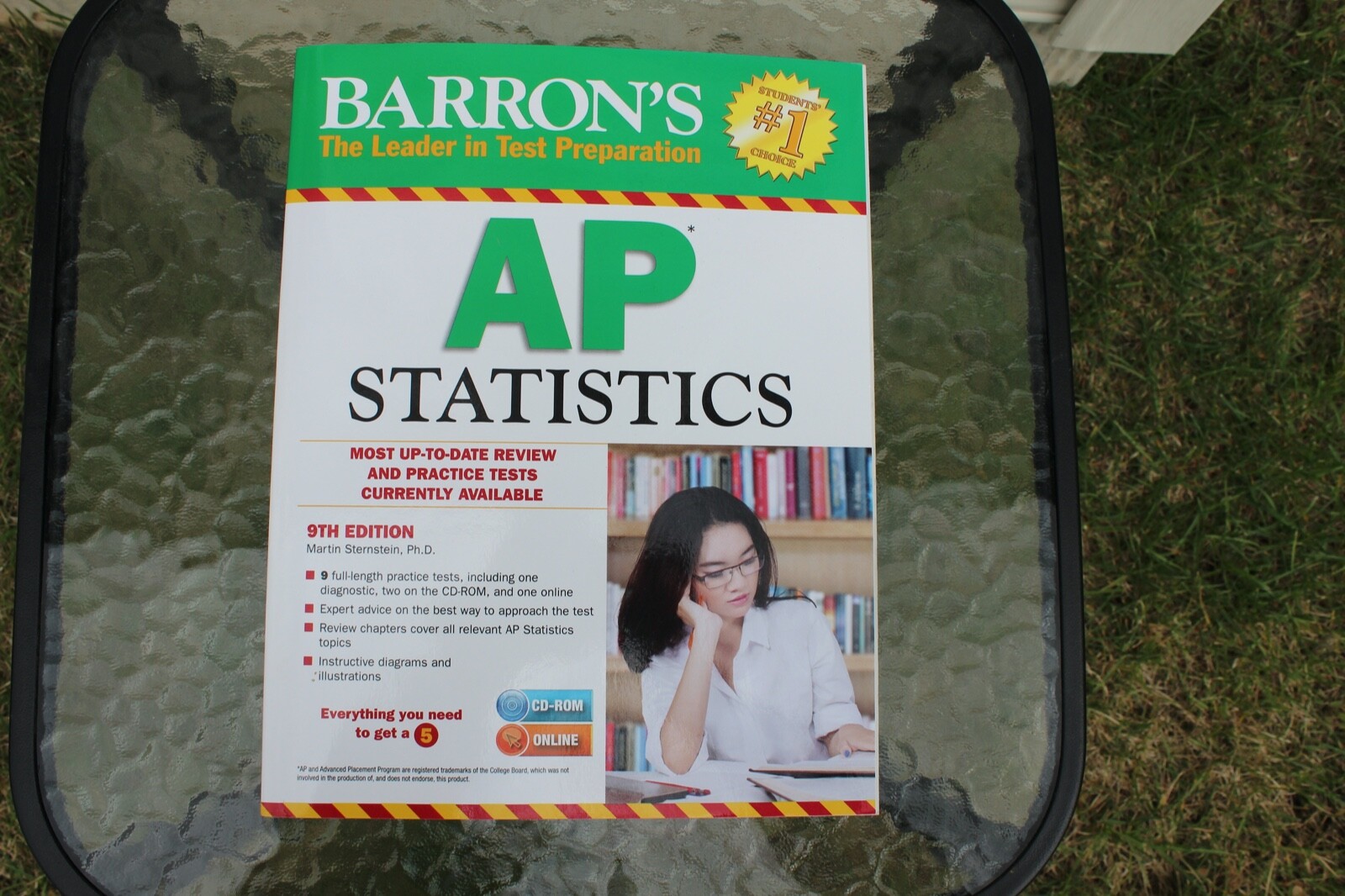 BRAND NEW Barron’s AP Test Prep 9th Edition AP Statistics