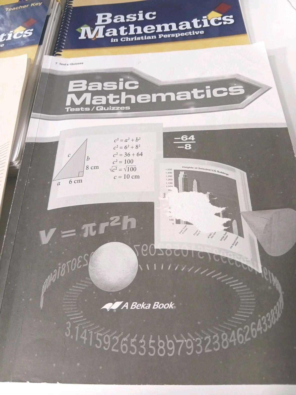 Abeka Book Lot Basic Mathematics 4th Edition Student & Teacher Text, Test & Quiz