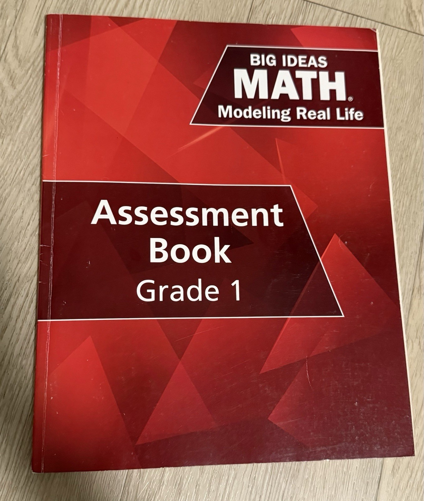 Big Ideas Math Modeling Real Life Grade 1 Assessment Book