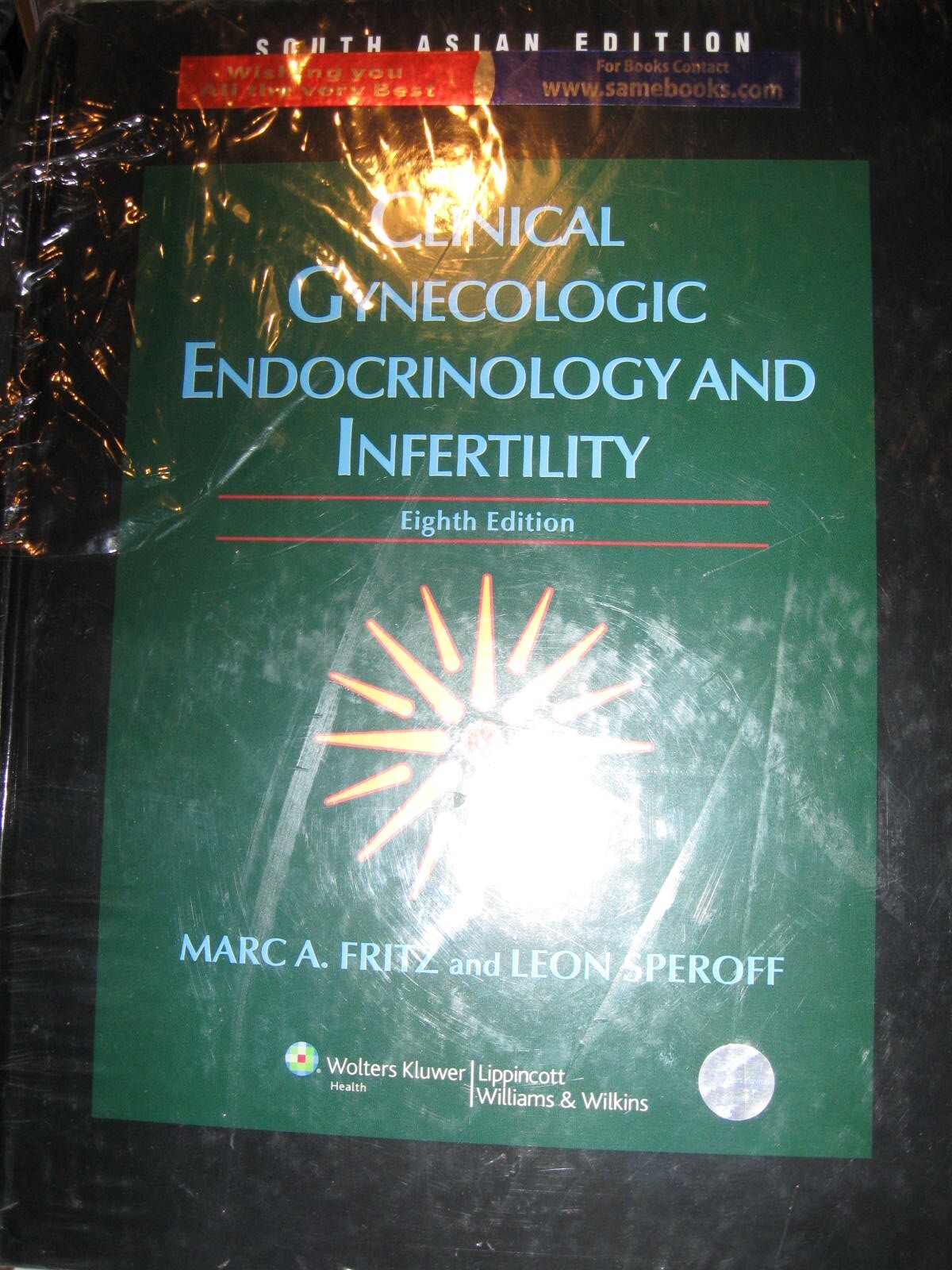 NEW Book Clinical Gynecologic Endocrinology Infertility 8th SOUTH ASIAN Ed FRITZ