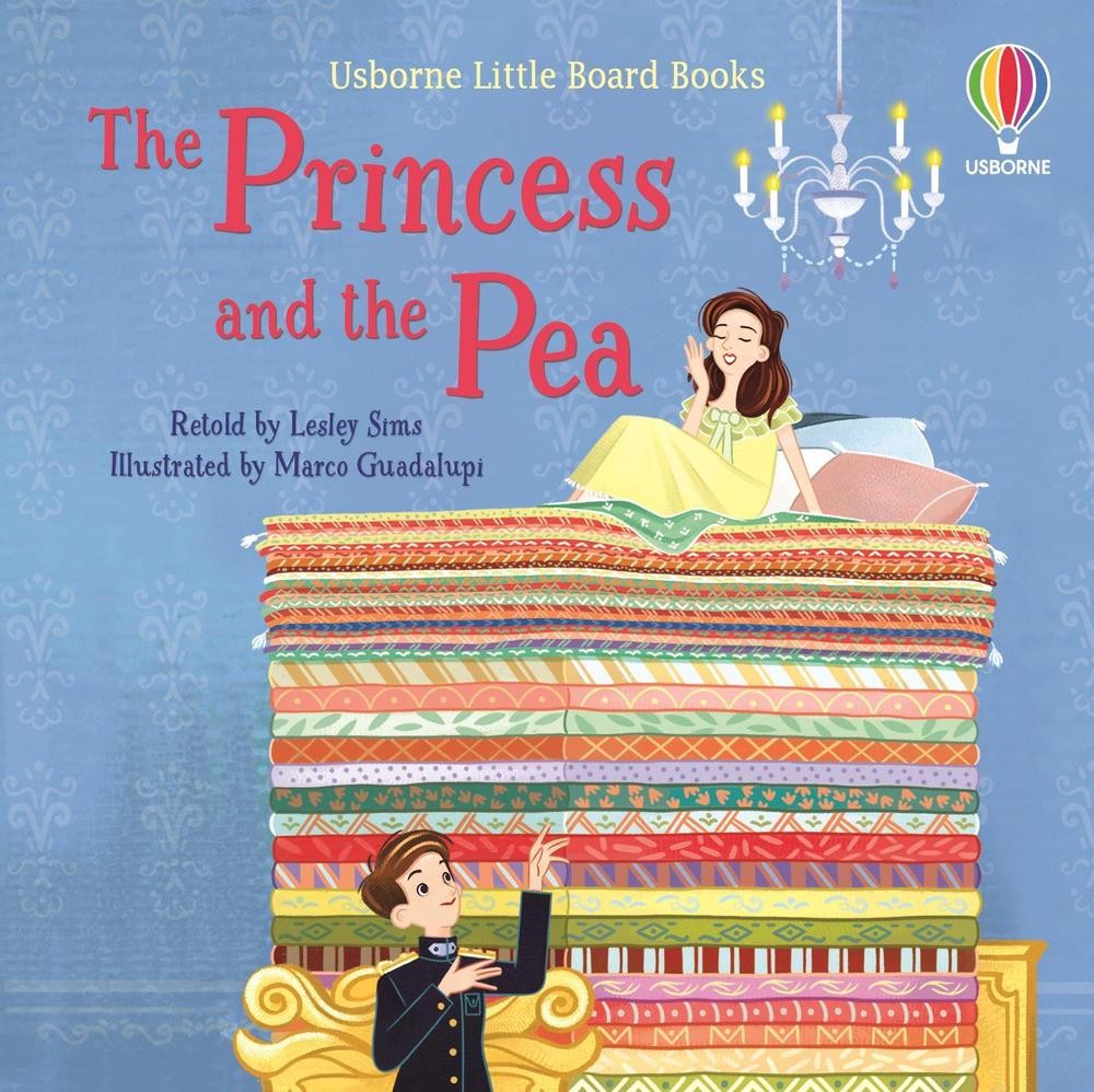 The Princess and the Pea by Lesley Sims Board Book Book