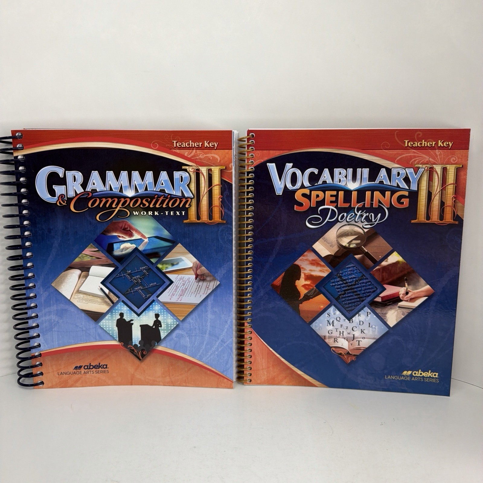 Abeka 6th Ed. Grammar & Composition III + Vocab. Spelling Poetry III Teacher Key