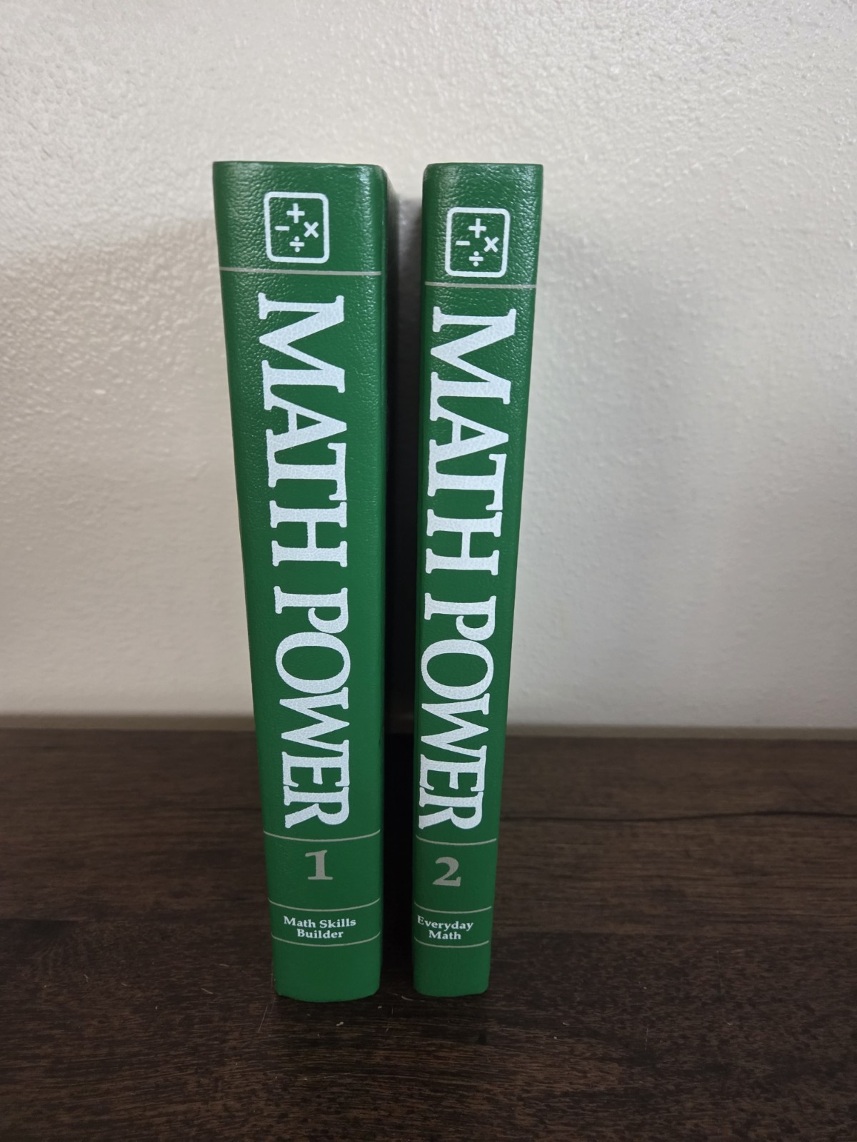 The World Book of Math Power Volume 1 and 2 – Hardcovers – 1983 – 2 Volume Set