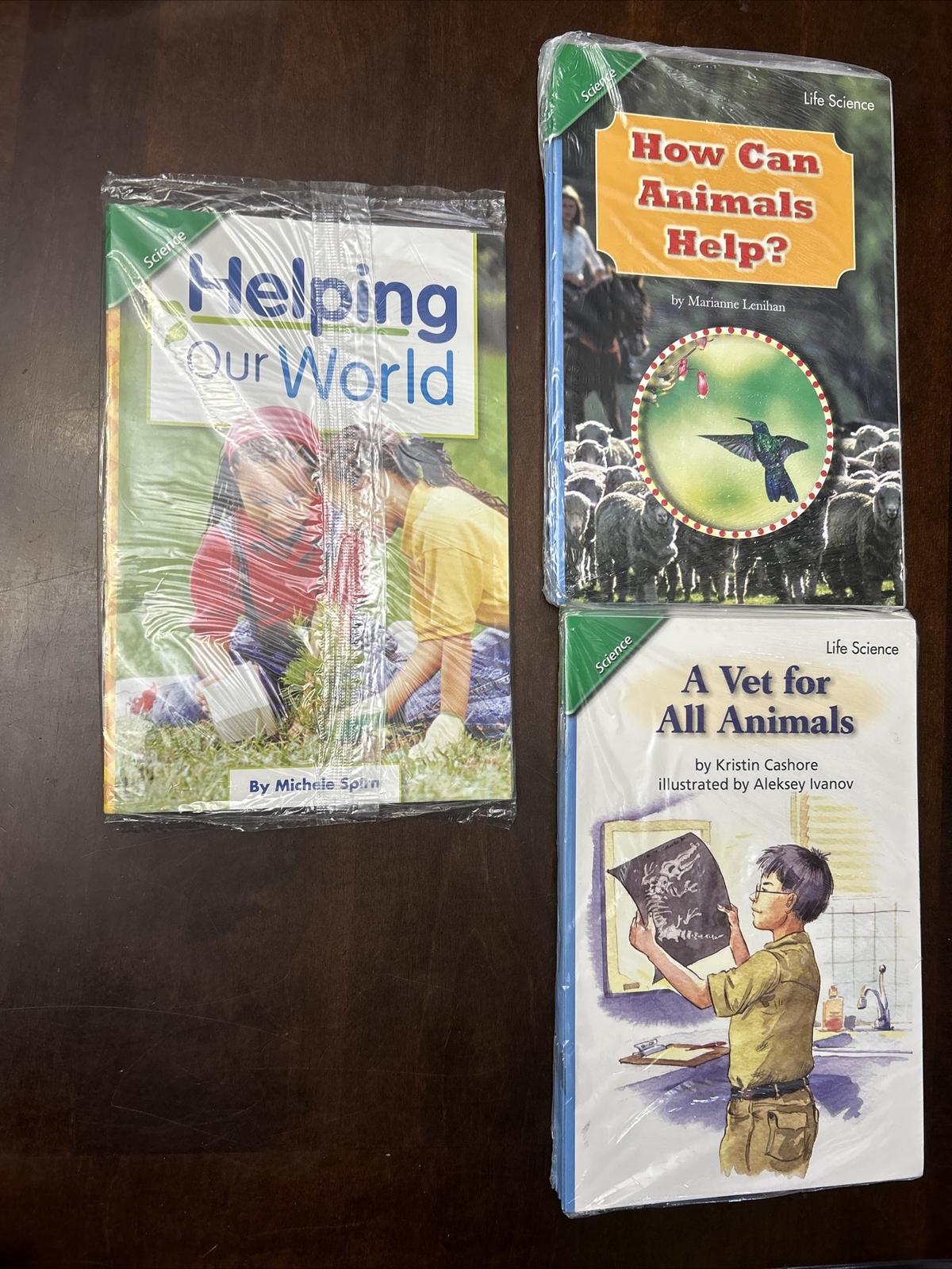 NEW Pearson 3 Packages Life Science Booklets