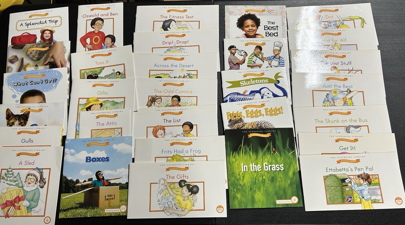 30 Kindergarten Superkids Easy Library Early Readers Homeschool
