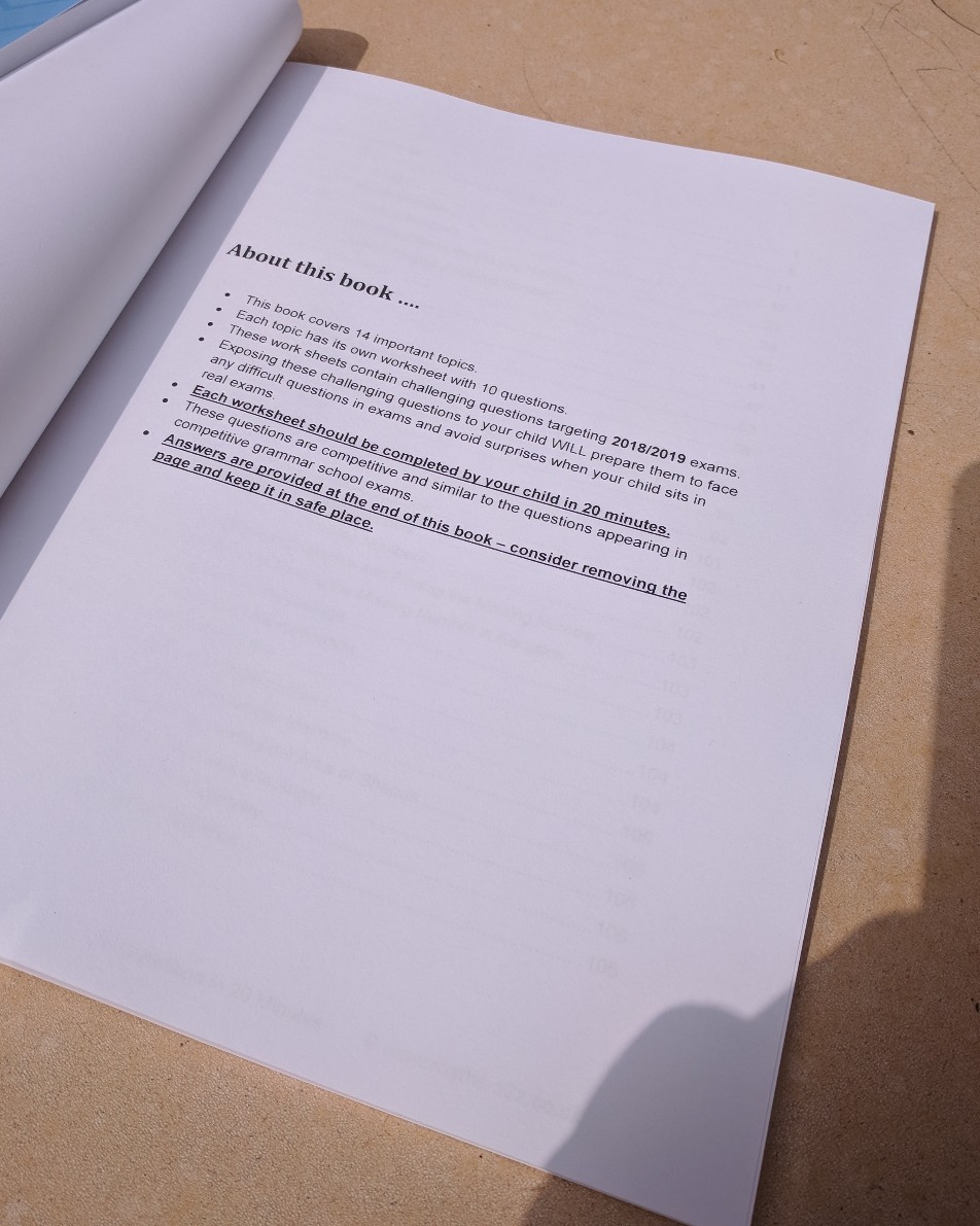11 Plus Maths Practice Questions 14 Important Topics Come in Every 11 Plus Exam