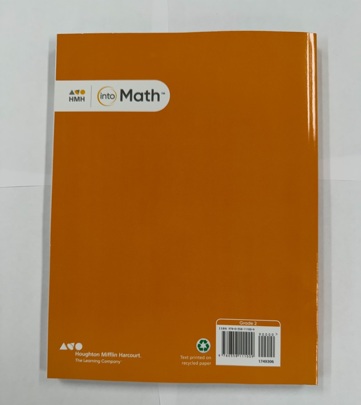 Into Math Practice and Homework Journal Grade 2 ***NEW***